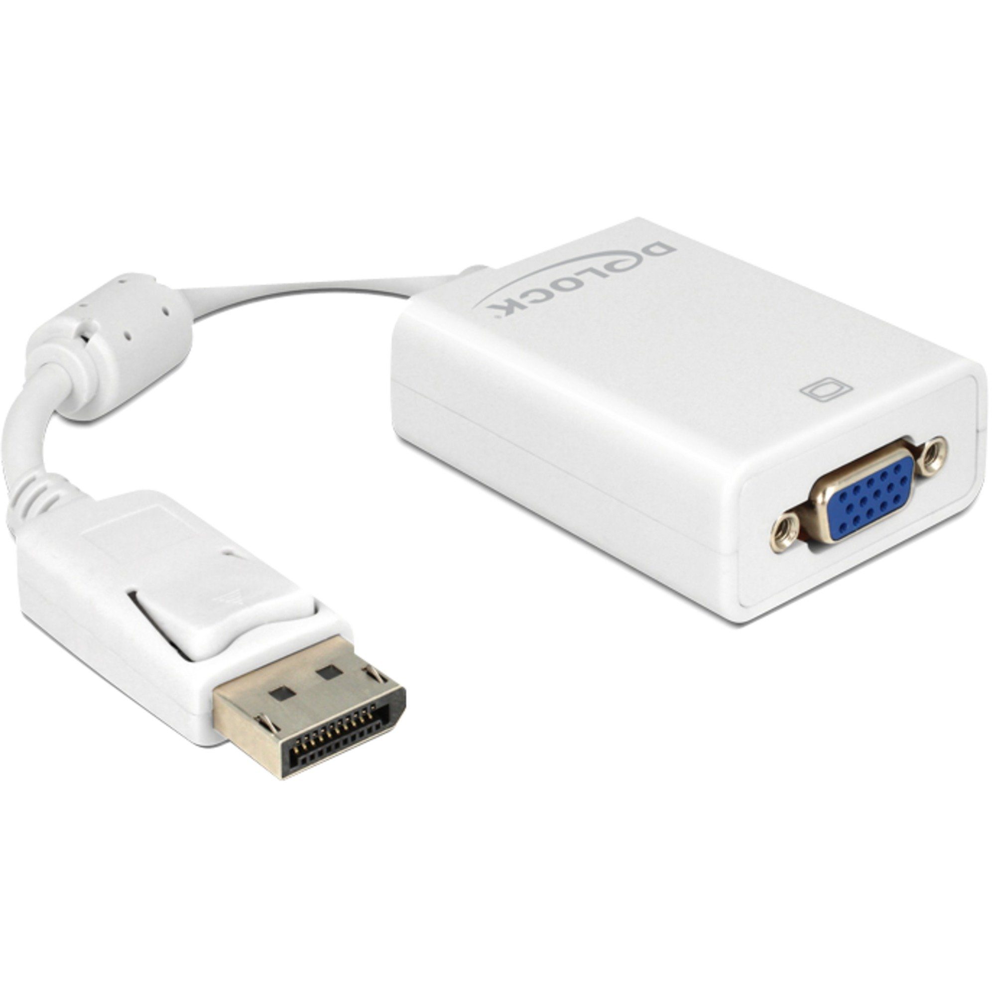 DeLOCK Adapterkabel Displayport 1.2 Stecker > VGA Adapter