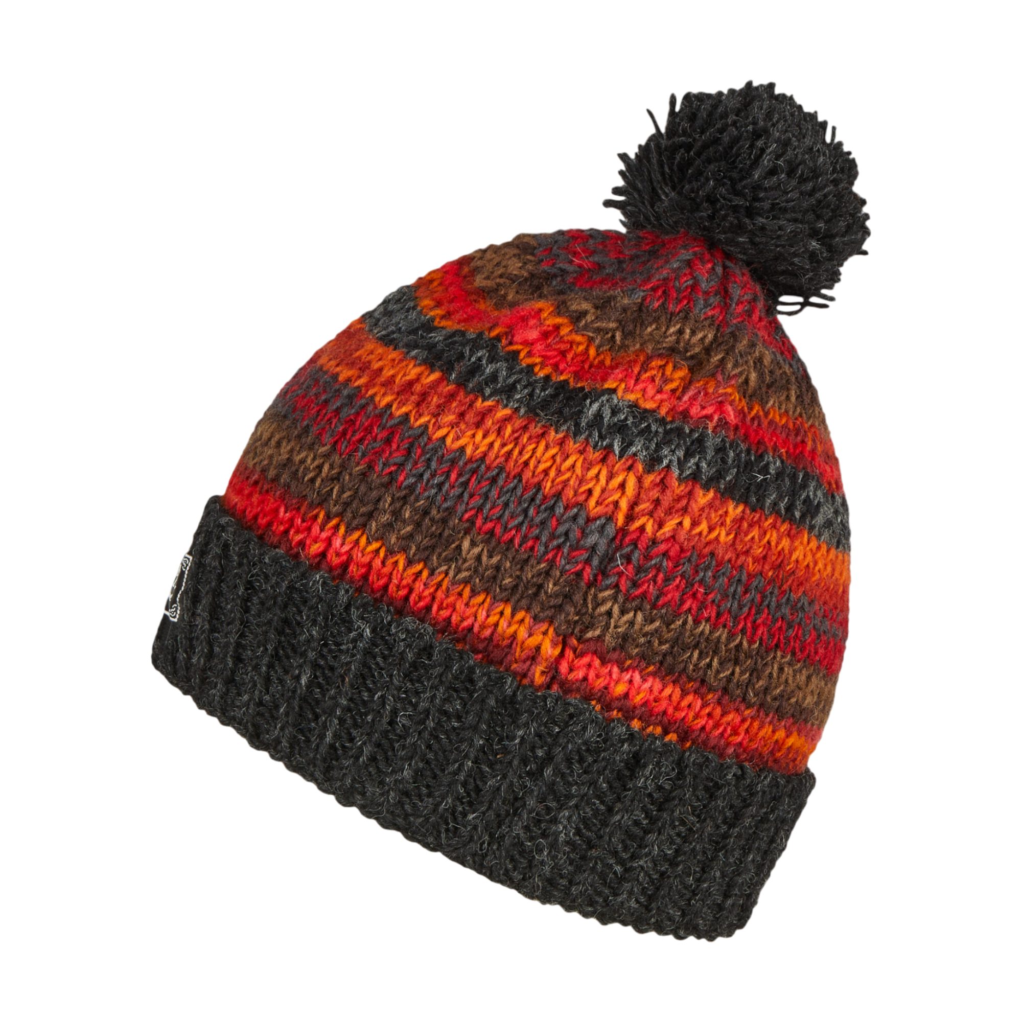 THC Natural Line Bommelmütze THC Schafwoll Pudelmütze 815 (1 Stück, 1-St., 1 Stück) Innenfutter: Fleece