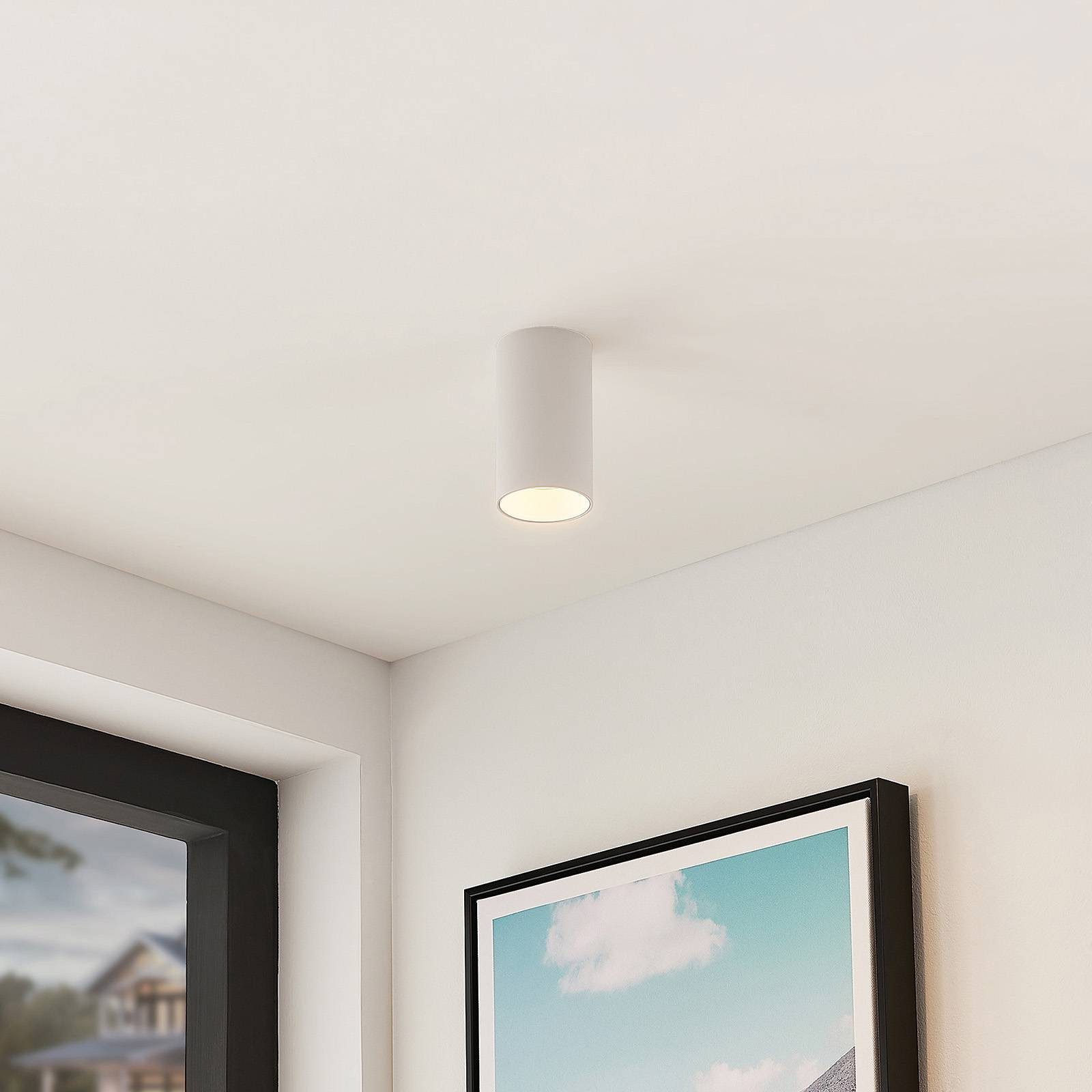 Arcchio Deckenleuchten Brinja, Metall, Weiß IP20, 1 x 10 W LED