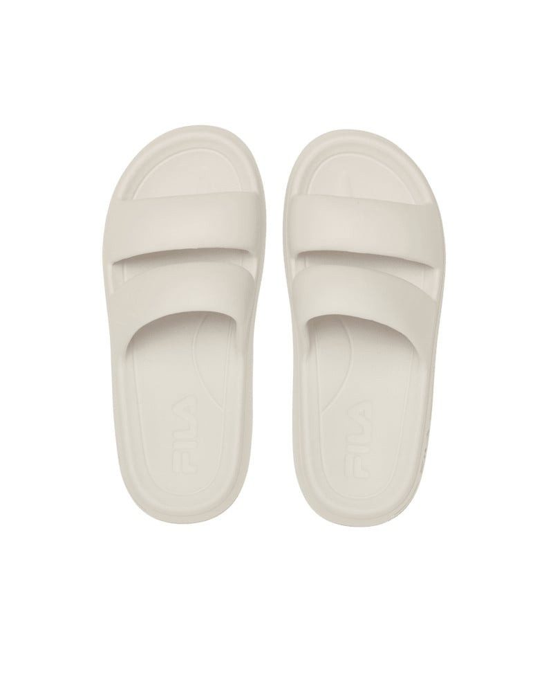 Fila Sandale Superbubble Slide hellgrau Damen Badeschuh