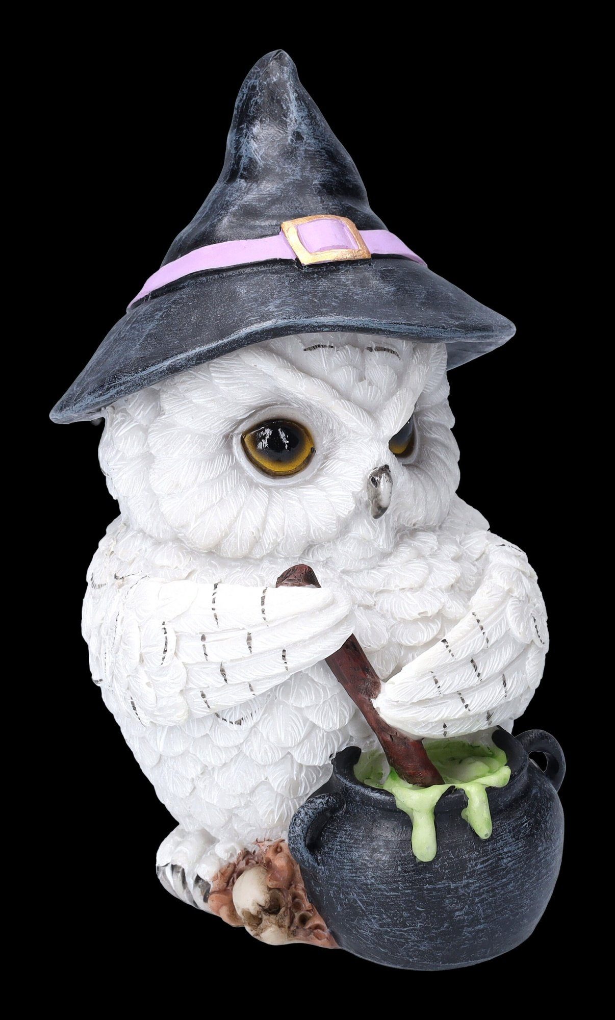 Figuren Shop GmbH Tierfigur Eulen Figur braut Zaubertrank - Fantasy Tierfigur Dekoration