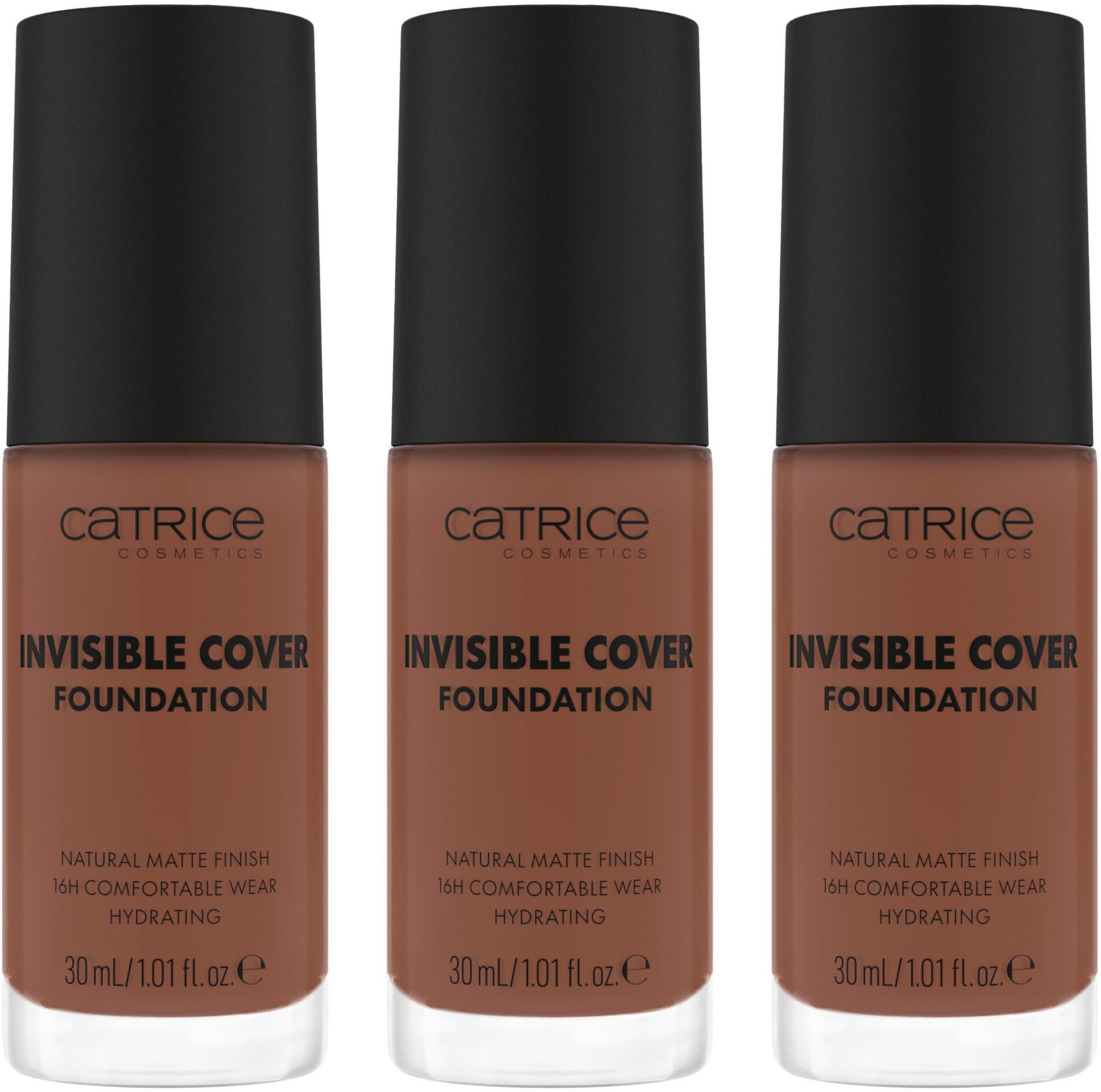 Catrice Основа Invisible Cover Основа, 3-tlg., mit langanhaltendem Finish