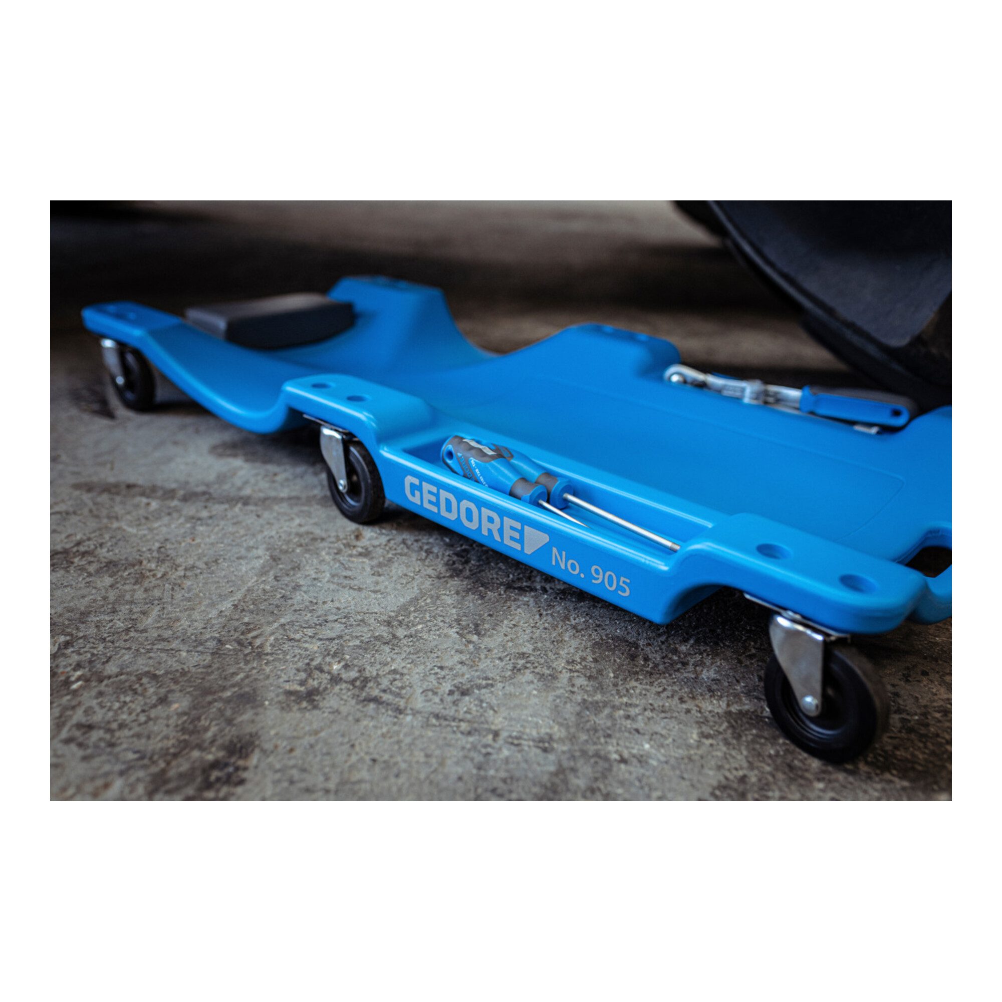Gedore Transportwagen Gedore 905 Rollbrett 1000x480x115mm Tragfähigkeit 130 kg
