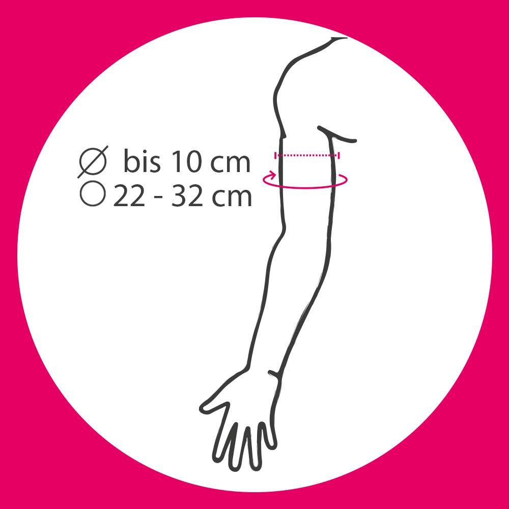boso Oberarm-Blutdruckmessgerät Medicus Uno, Standard-Klettenmanschette 22 - 32 cm oder XL 32 - 48 cm, Deutsche Qualität, Blutdruckmessung, Gesundheitsvorsorge – Bild 4 von 4