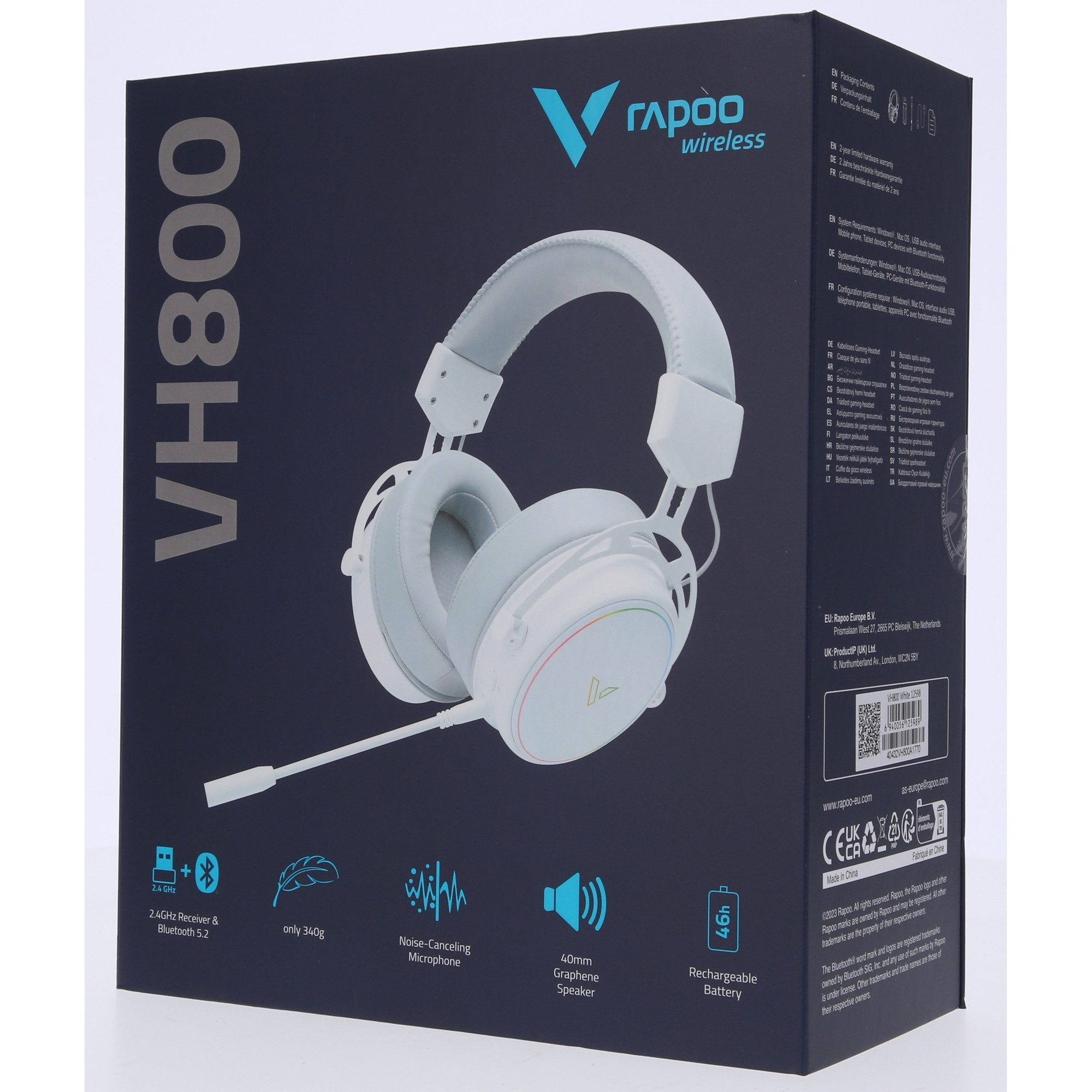 Rapoo VH800, Dual-Mode, kabellos Headset