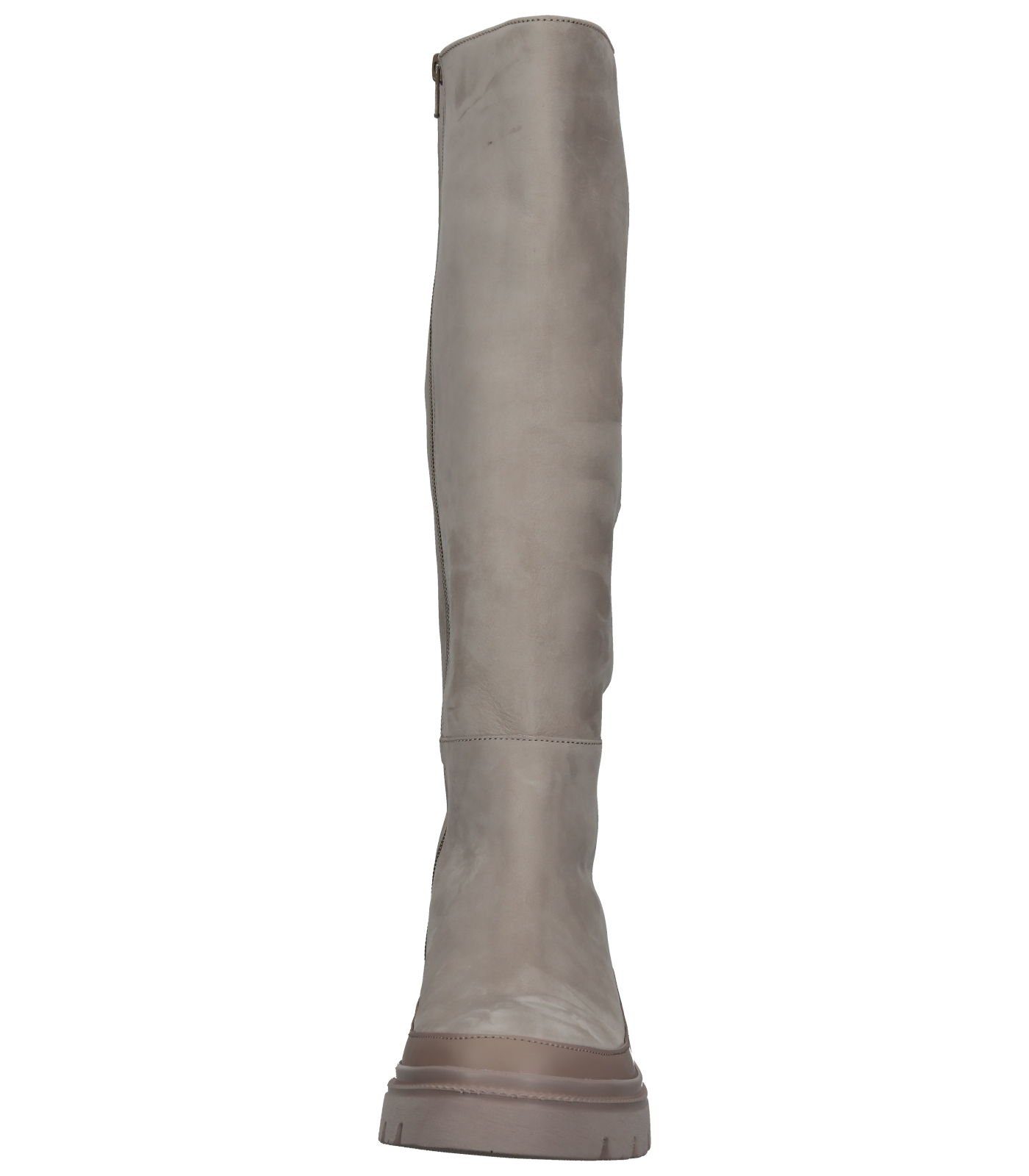 (leinen/dark-nude Gabor Nubukleder/Textil Beige / 12) Stiefel Stiefel