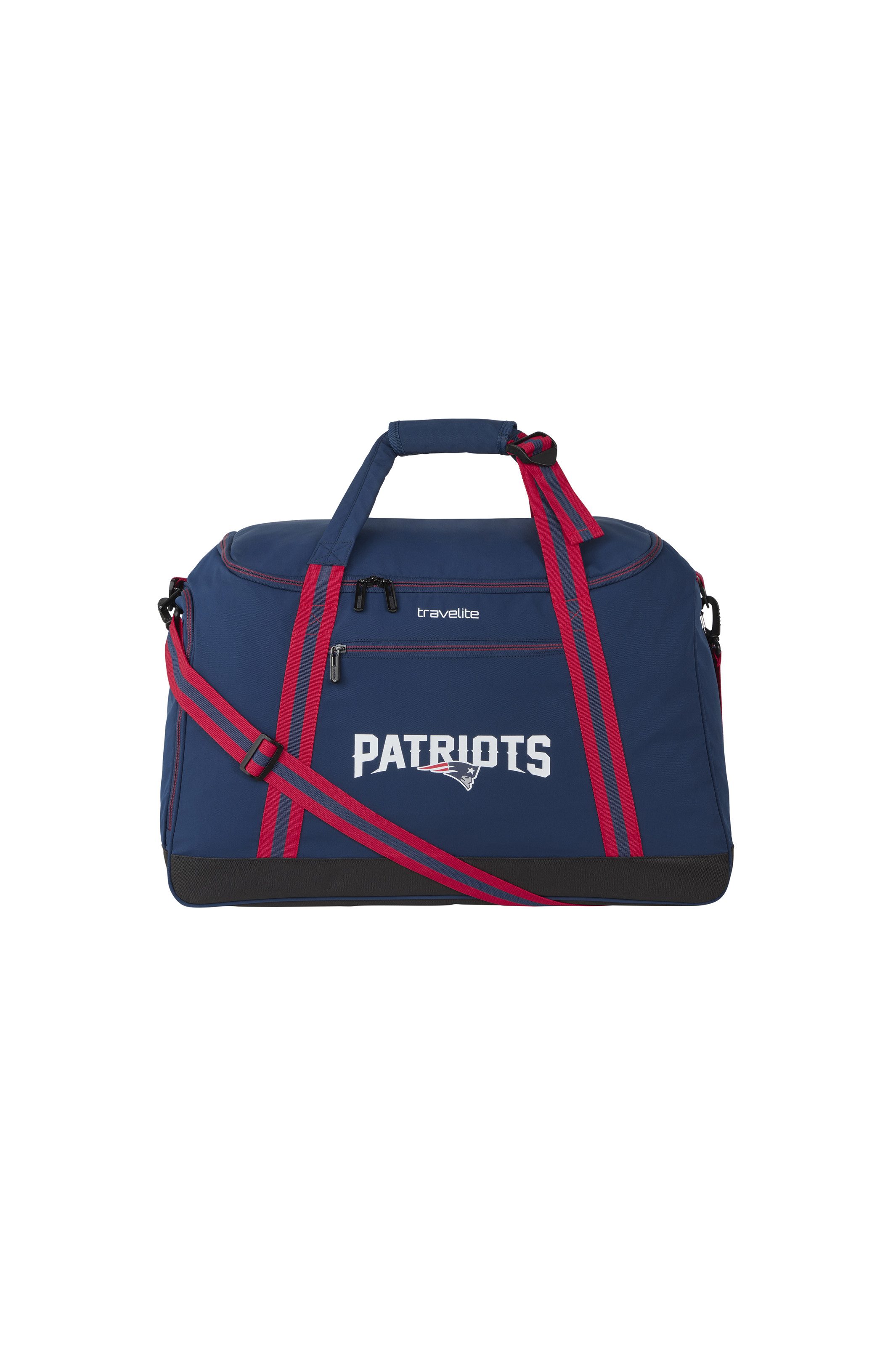 travelite Sporttasche travelite x NFL Duffle Bag 2in1, Unisex Tasche, als Rucksack nutzbar, Schuhfach und Aufsteckfunktion
