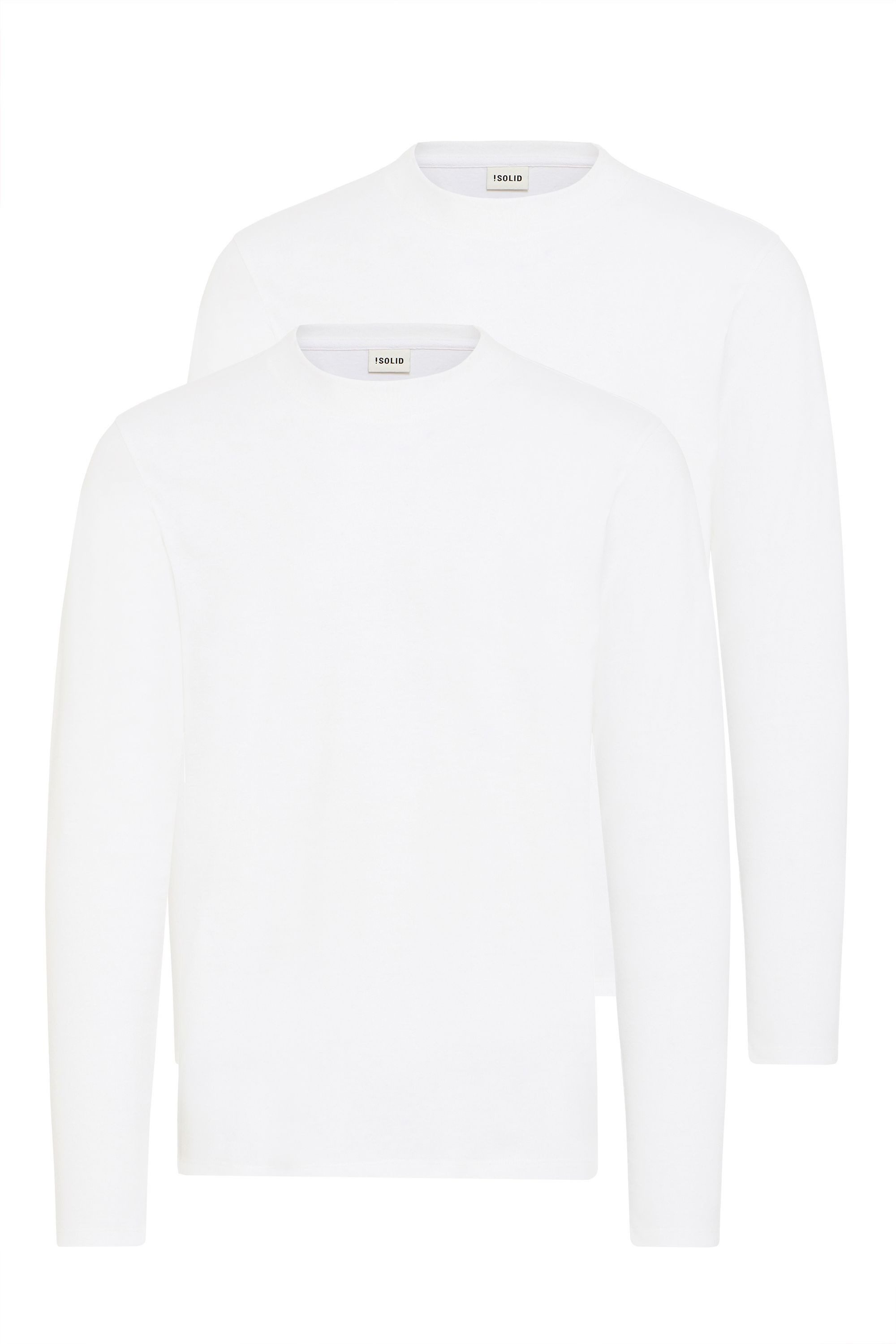 !Solid Langarmshirt SDODATTEN Zeitloses Langarmshirt günstig online kaufen