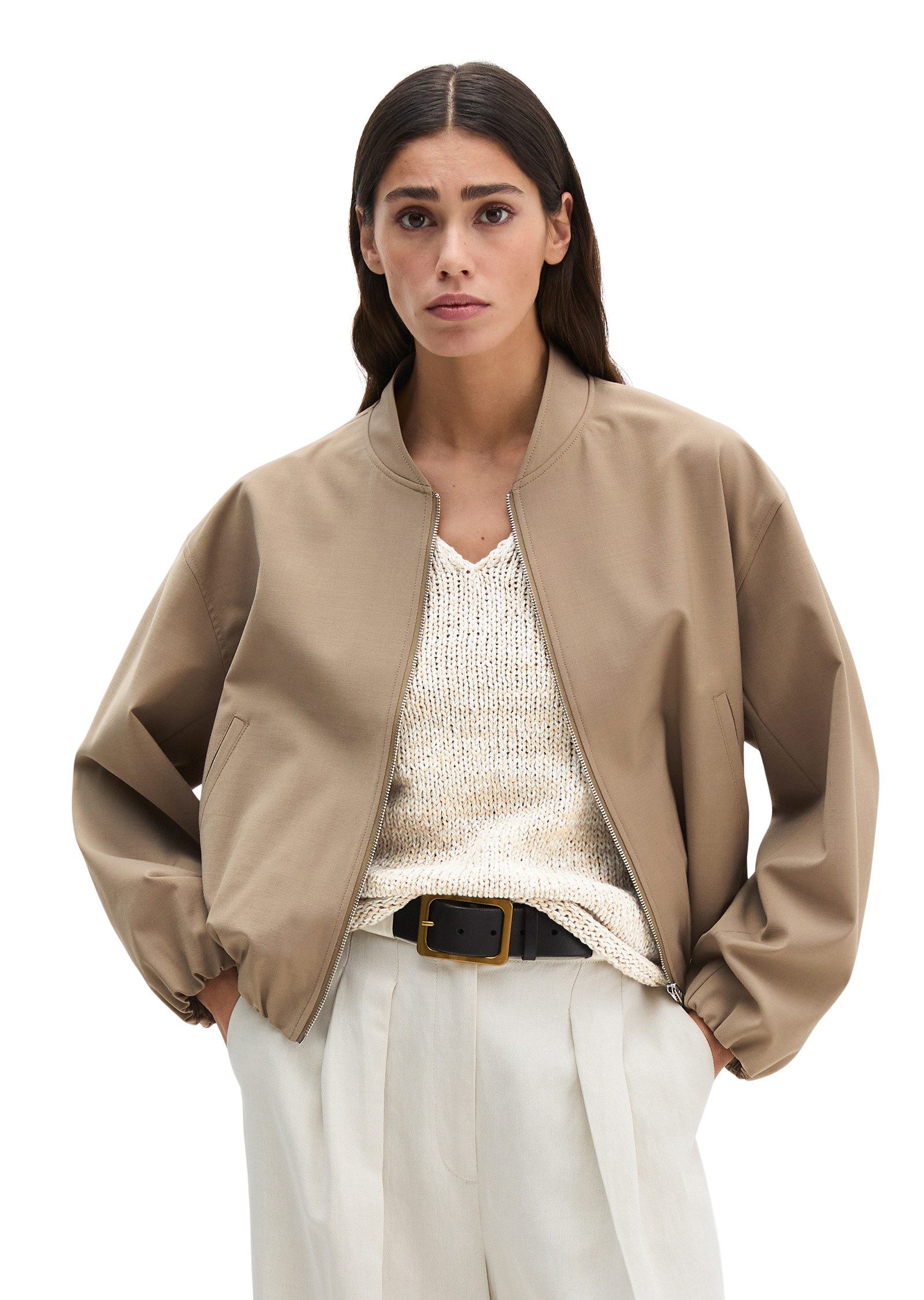 Marc O'Polo Outdoorjacke aus Technical Wool Blend