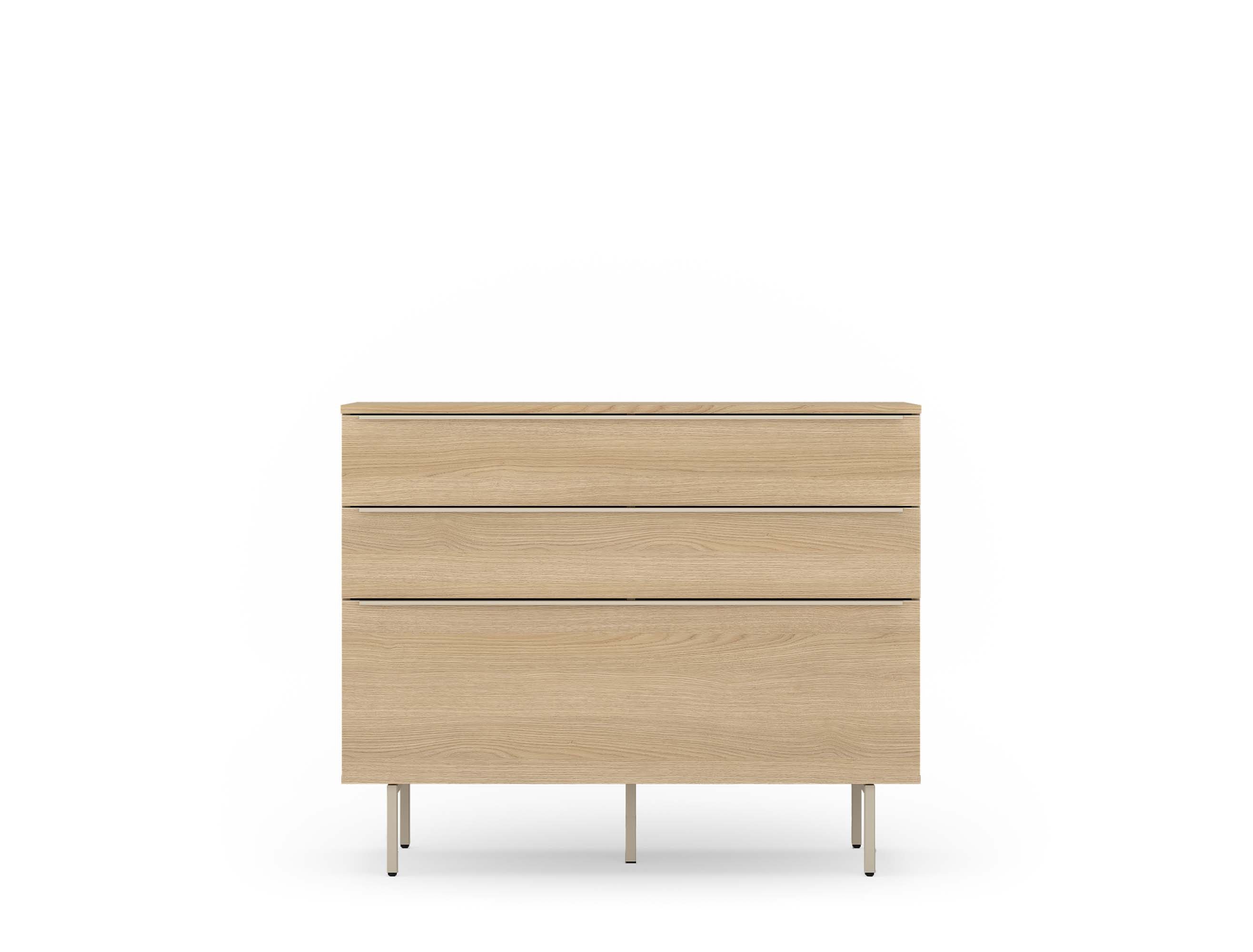 TOM TAILOR HOME Sideboard COLOR PUZZLE Medium Cabinet 06 – 2 Schubladen, 1 Klappe, Breite 1100 mm – Stauraum mit besonderem Farbkick