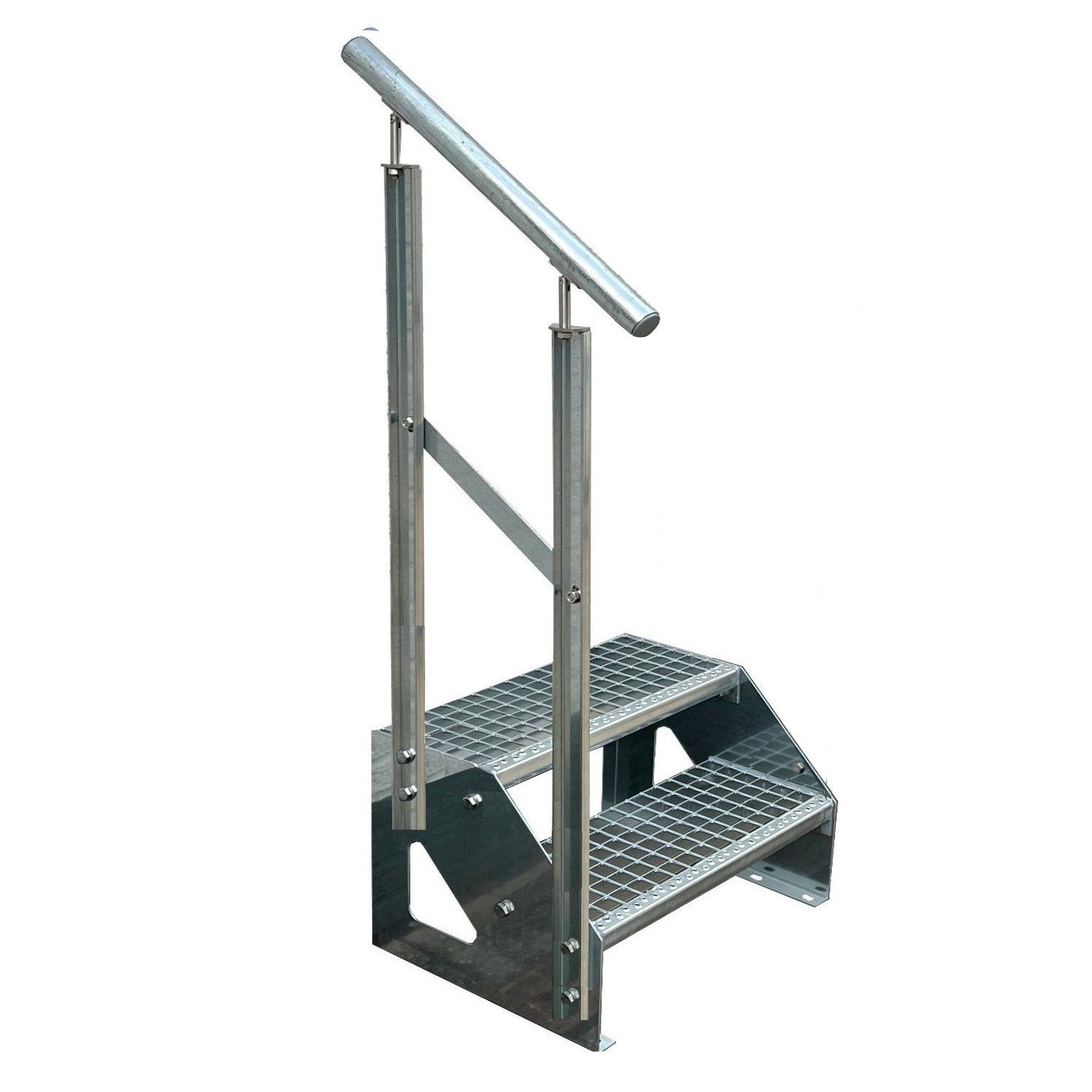 Kaminbau Mierzwa Außentreppe Premium Treppe Verzinkt günstig online kaufen