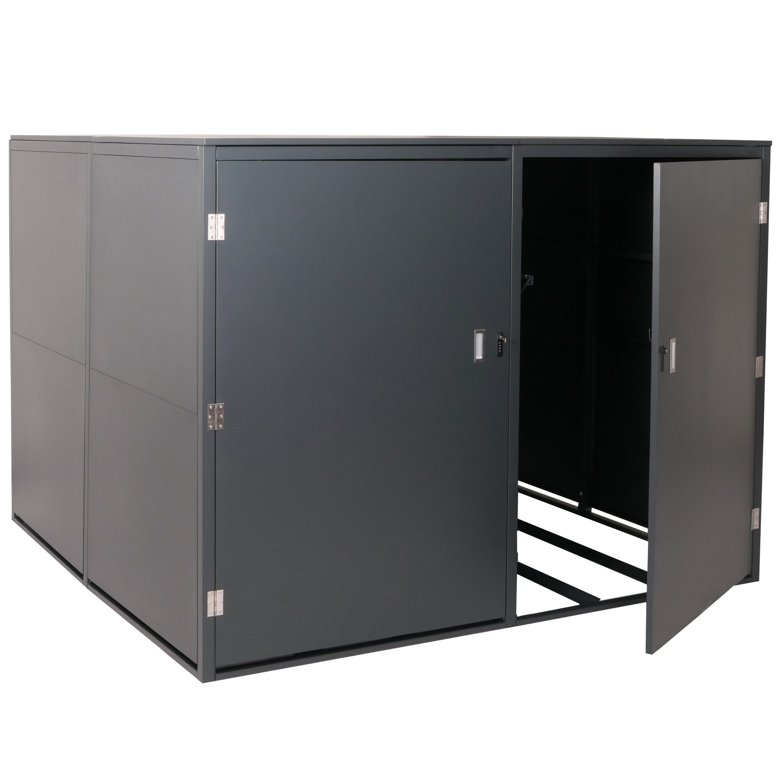 MCW Fahrradbox MCW-L56c-4 (1 St), Aussparungen für Luftzirkulation