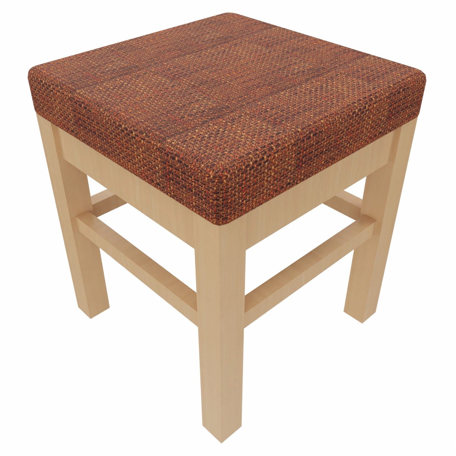 einrichtungsdesign24 Sitzhocker Schwerlasthocker Alexander – Robust bis 250Kg – 47cm Sitzhöhe, bis 250kg belastbar