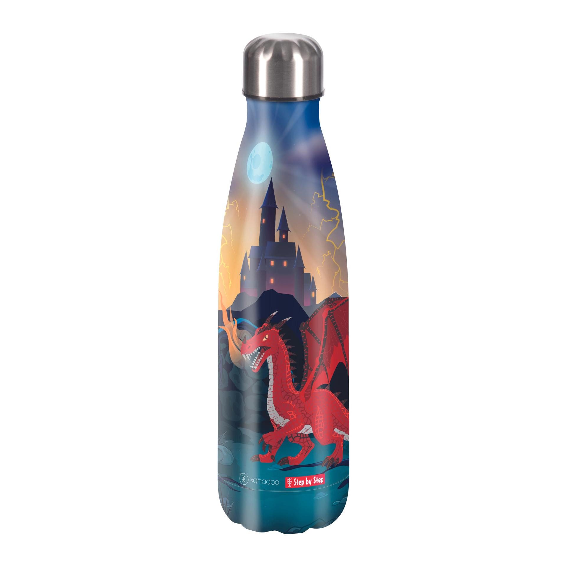 Step by Step Trinkflasche Isolierte Edelstahl-Trinkflasche