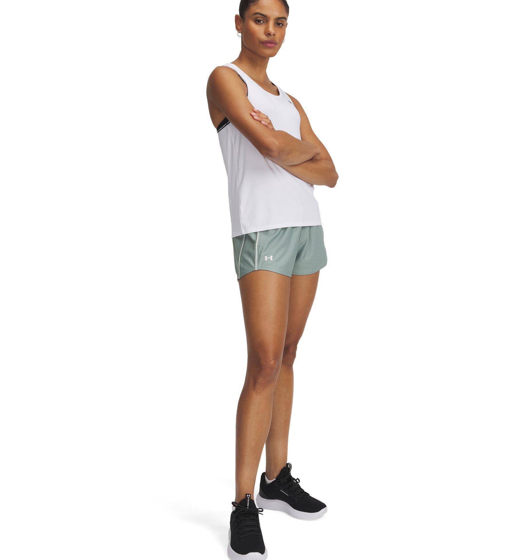 Under Armour® Trainingsshorts TECH PLAY UP SHORTS mit Eingrifftaschen, aus leichtem Material