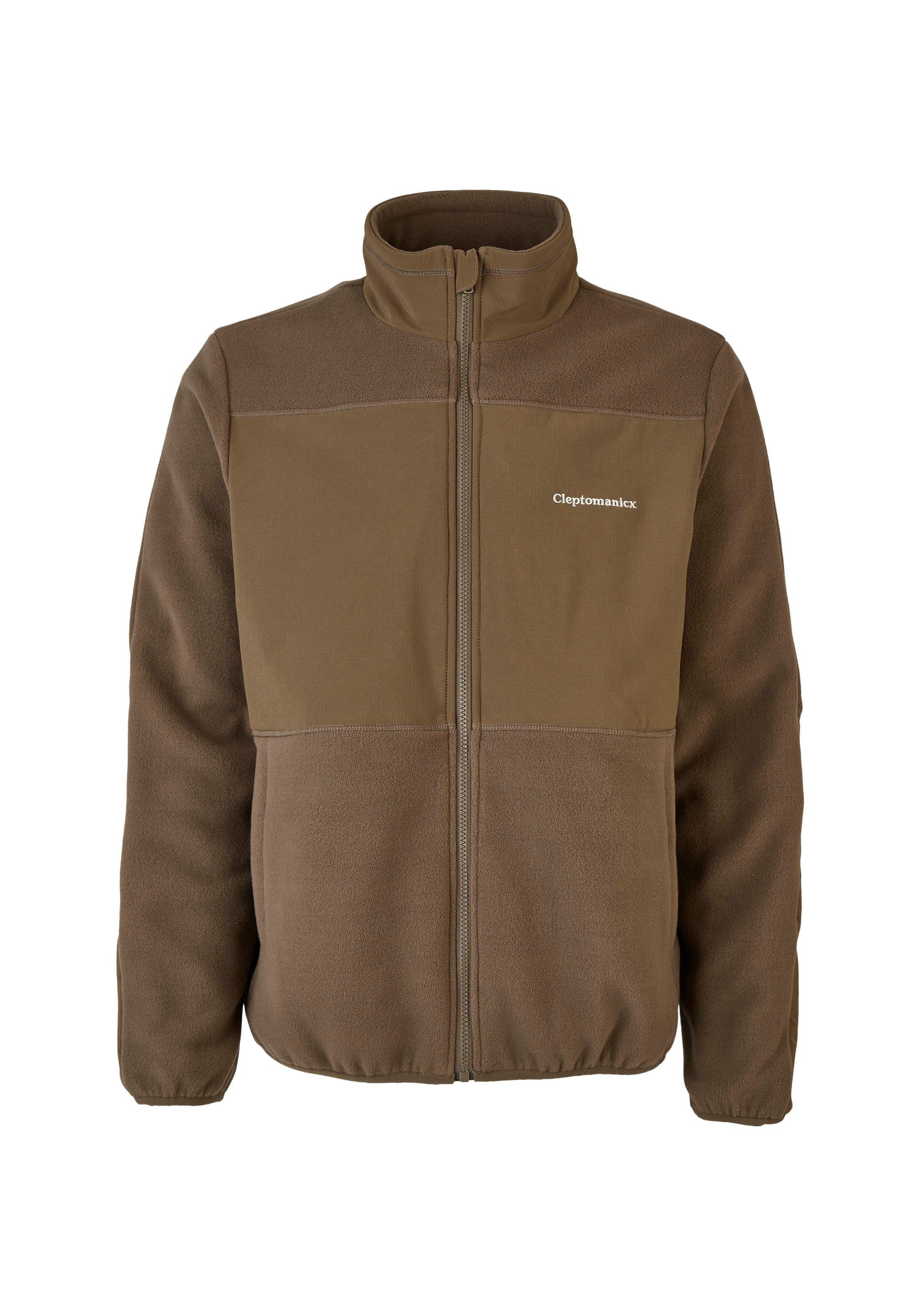 Cleptomanicx Fleecejacke Deck mit geräumigen Taschen
