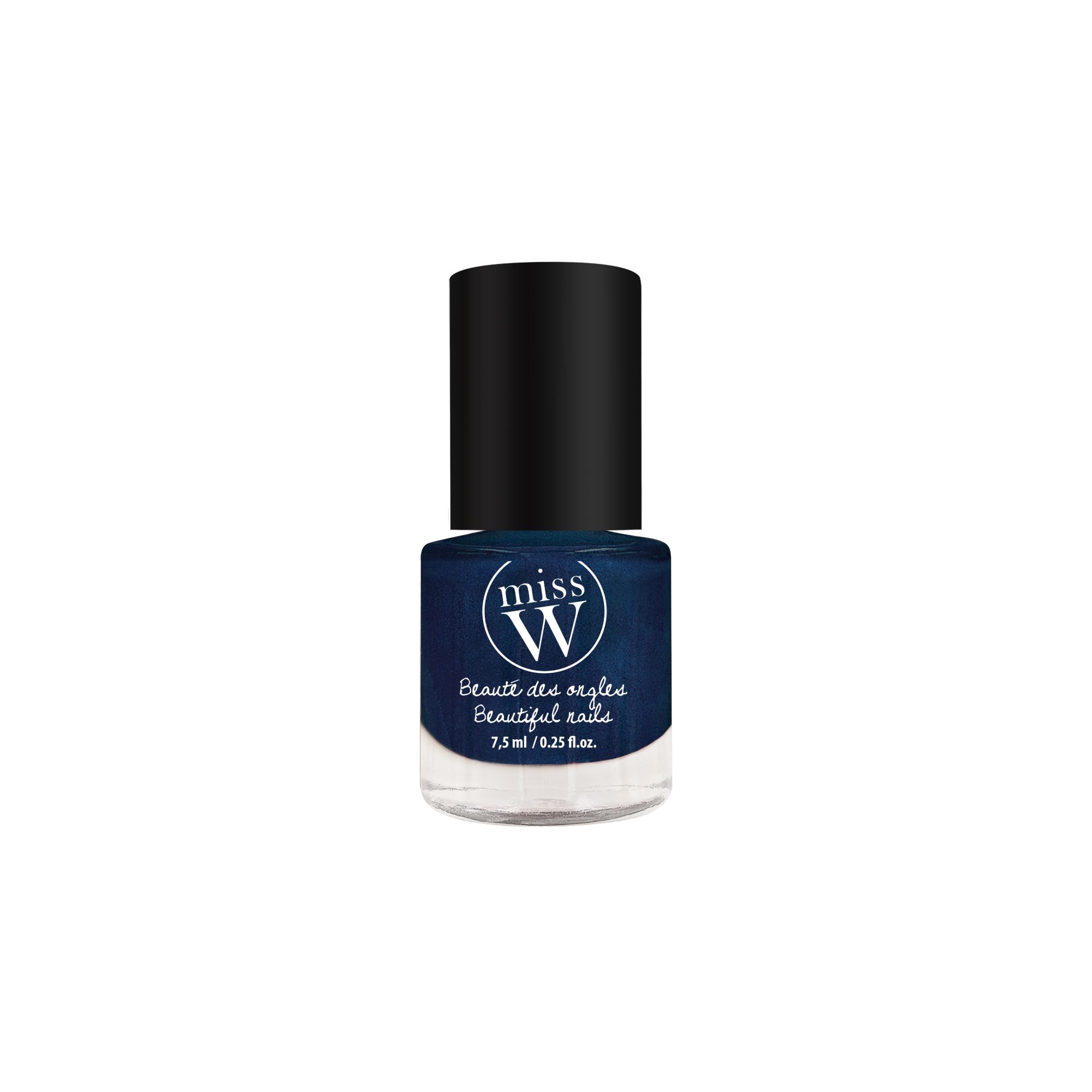 Miss W Pro Nagellack für leuchtende Farbe mit schnelltrocknendem Überlack, Langanhaltender Nagellack mit strahlender Farbe und schnellem Trocknen