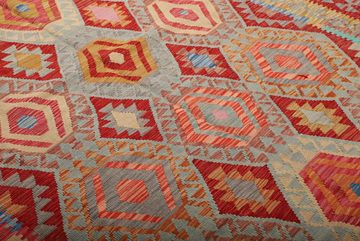 Orientteppich Kelim Afghan 185x242 Handgewebter Orientteppich, Nain Trading, rechteckig, Höhe: 3 mm