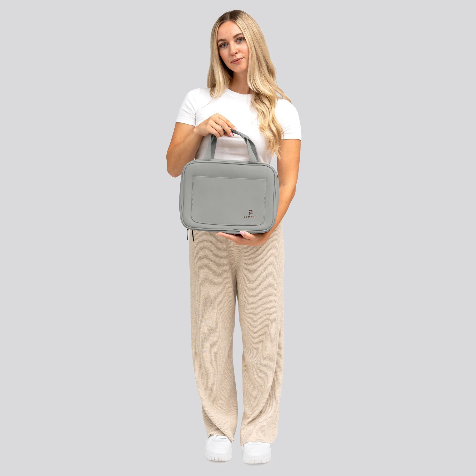 Pactastic Kulturbeutel Urban Collection, Veganes Tech-Material