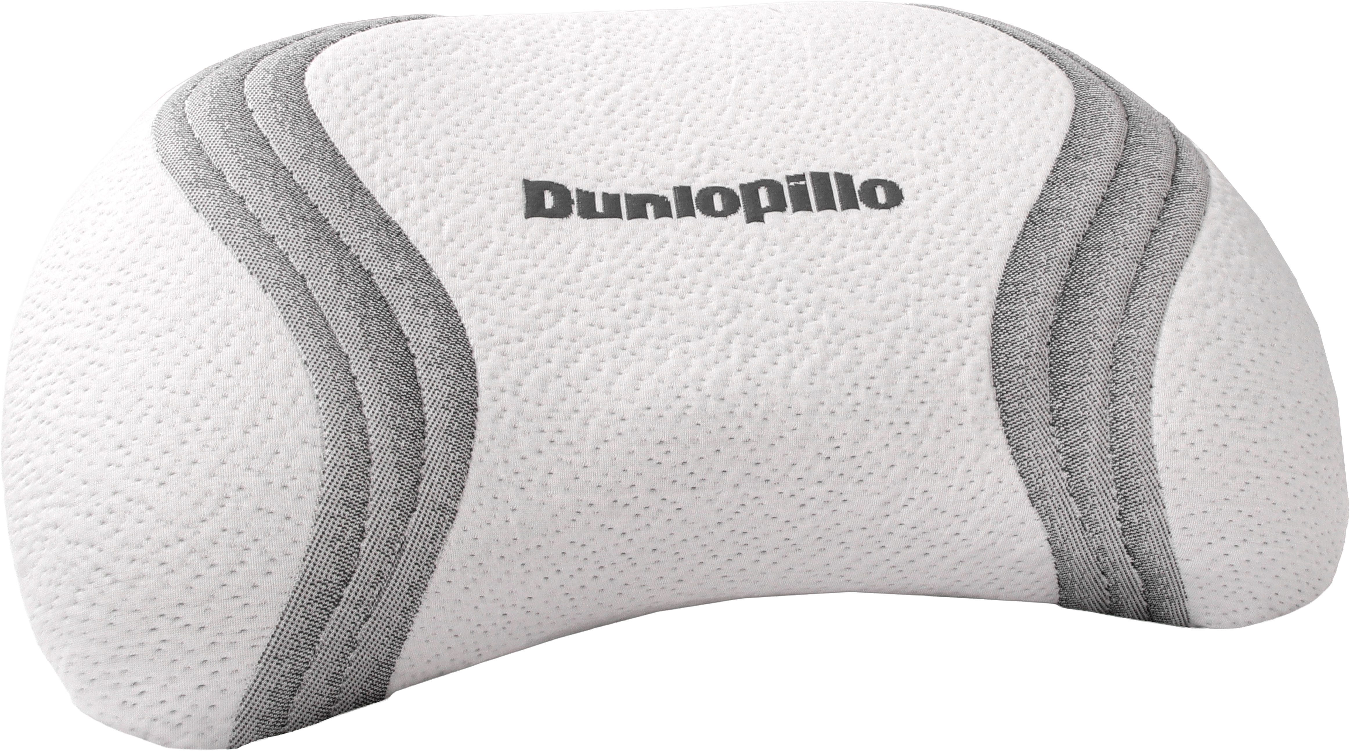 Dunlopillo Nackenstützkissen Anti-Aging, Nackenstützkissen mit zwei Kernkomponenten, Bauchschläfer, Rückenschläfer, Seitenschläfer, in Размер 38 cm x 53cm x 9 cm