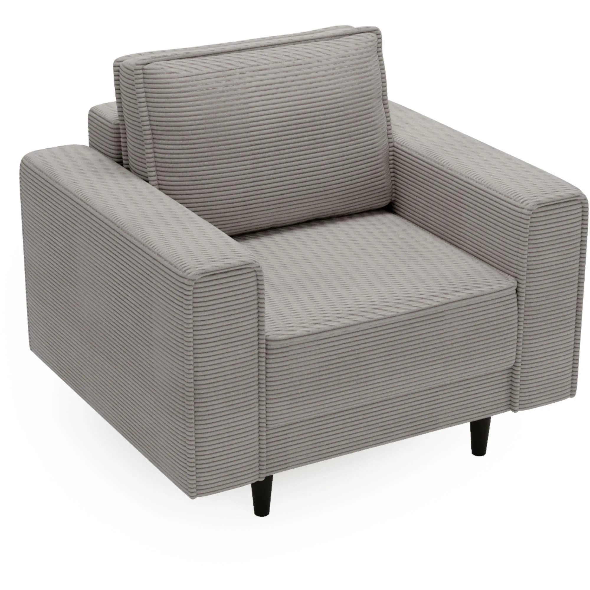 Beautysofa Relaxsessel Monte (Hellbraun Sessel aus günstig online kaufen