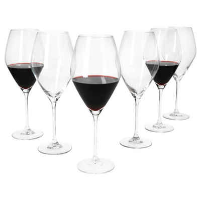 MamboCat Weinglas 6x Doyenne Rotwein-Gläser 280ml Weingläser Feier Hochzeit Partys, Glas