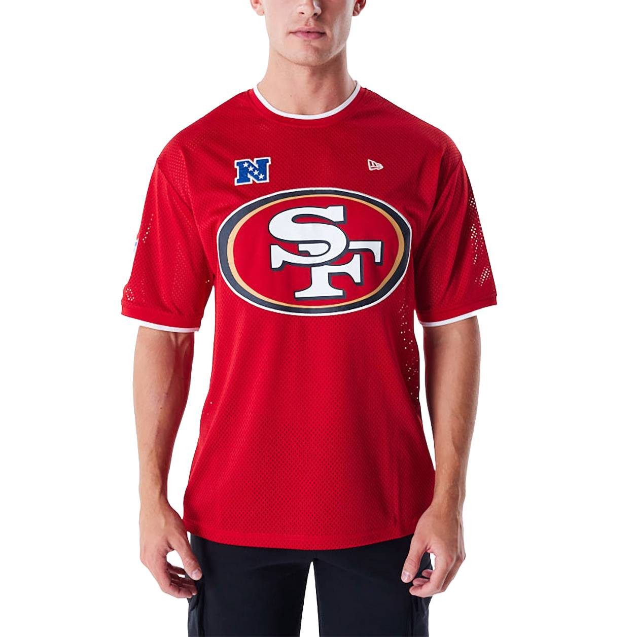 New Era T-Shirt T-Shirt New Era NFL Mesh SAF49 E, G L, F red