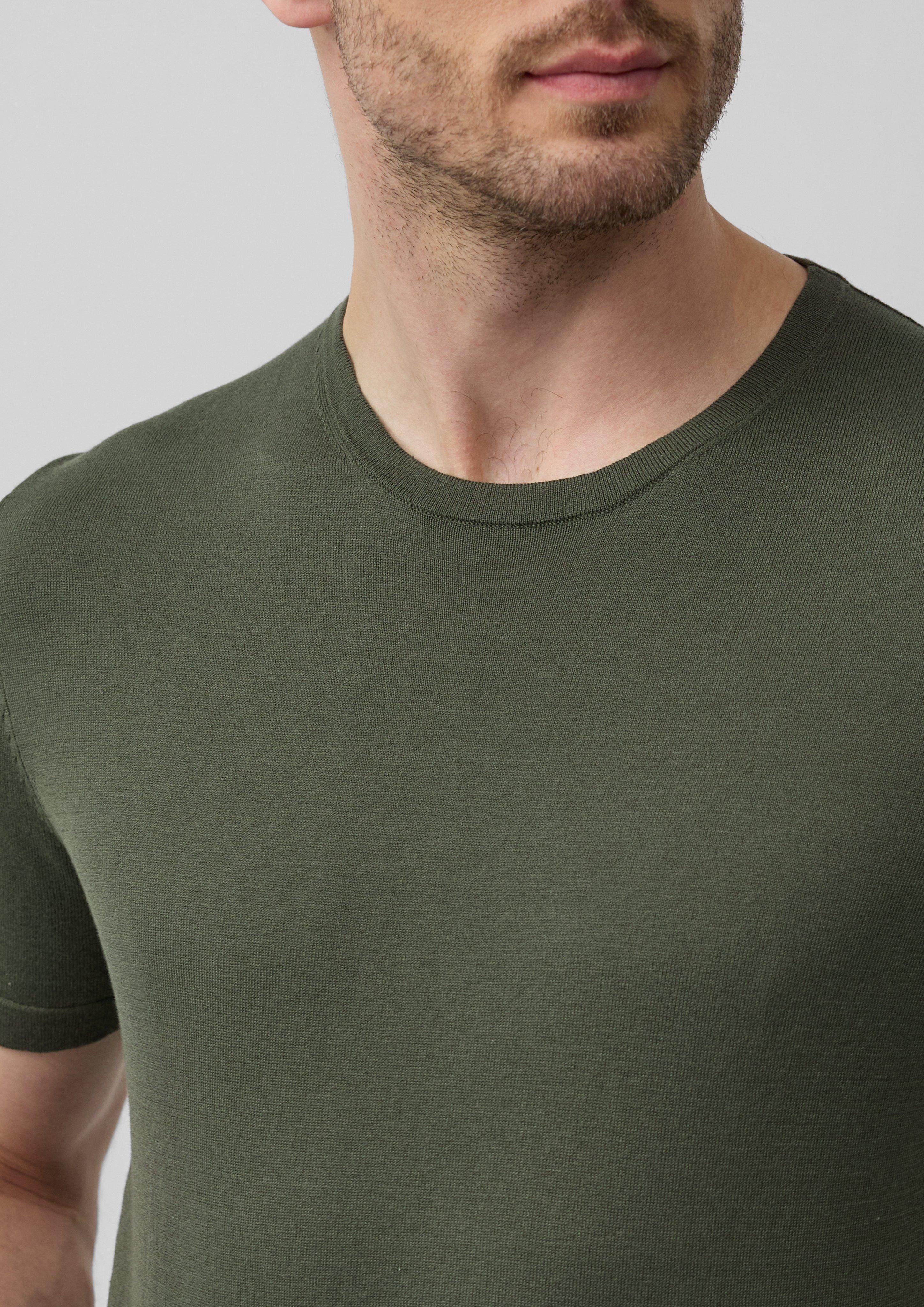 s.Oliver BLACK LABEL Strickpullover Gestricktes T-Shirt günstig online kaufen