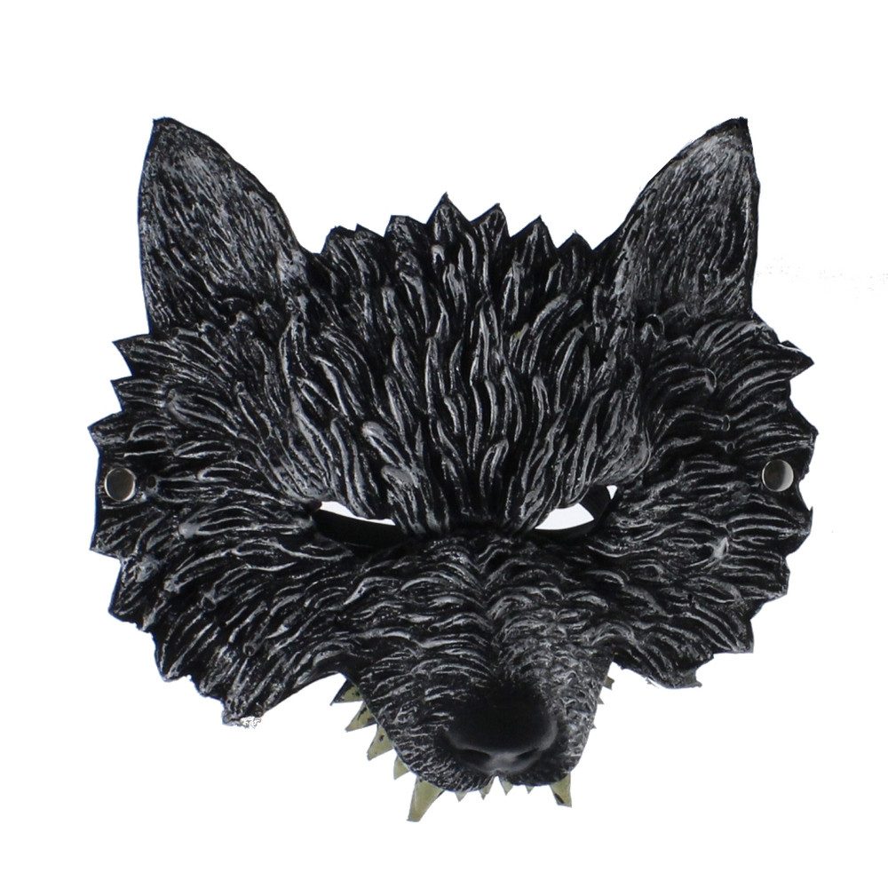 MICA Kostüm Maske - Wolf - für Erwachsene