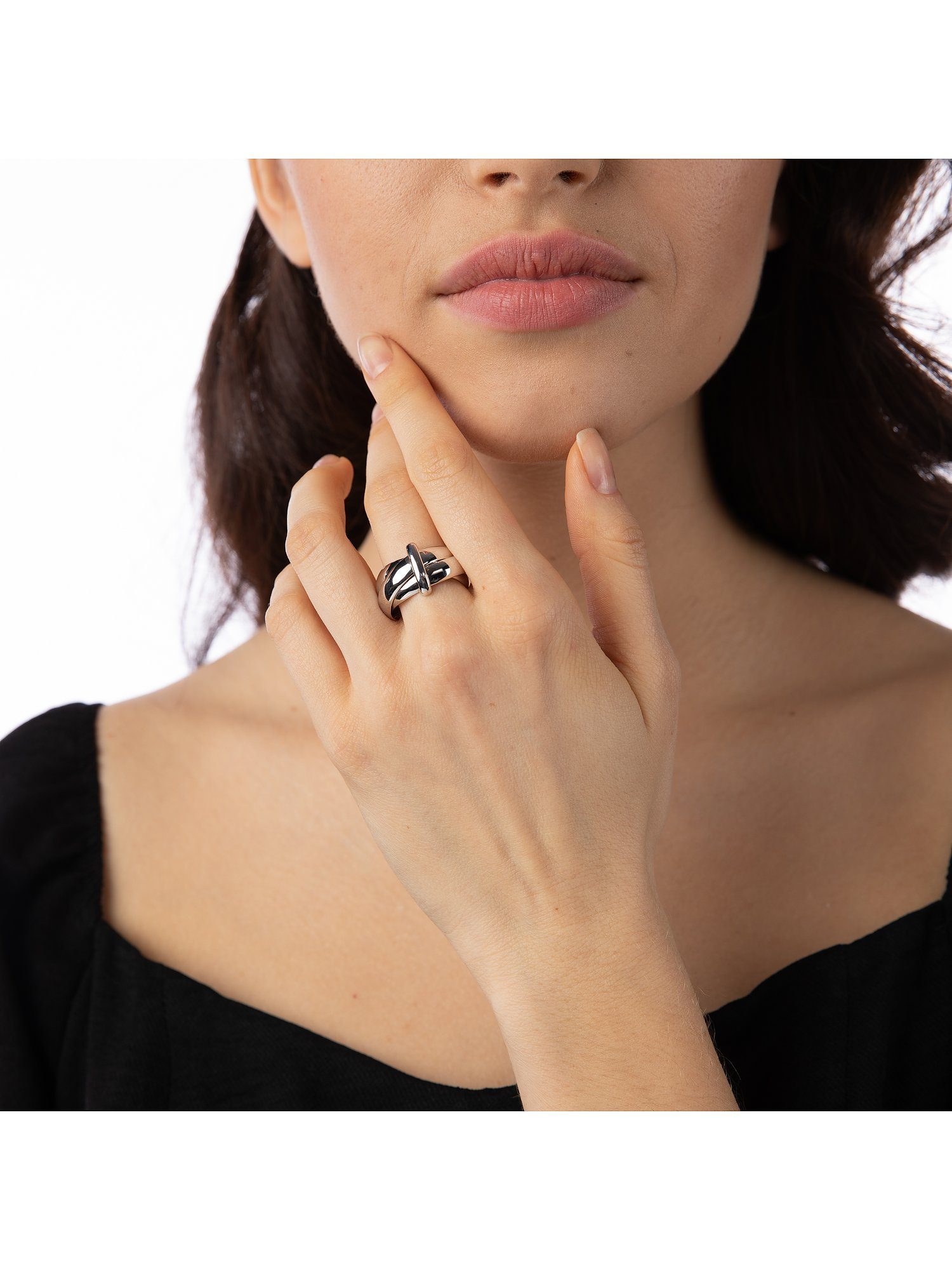 JETTE Silberring JETTE Damen-Damenring 925er Silber günstig online kaufen