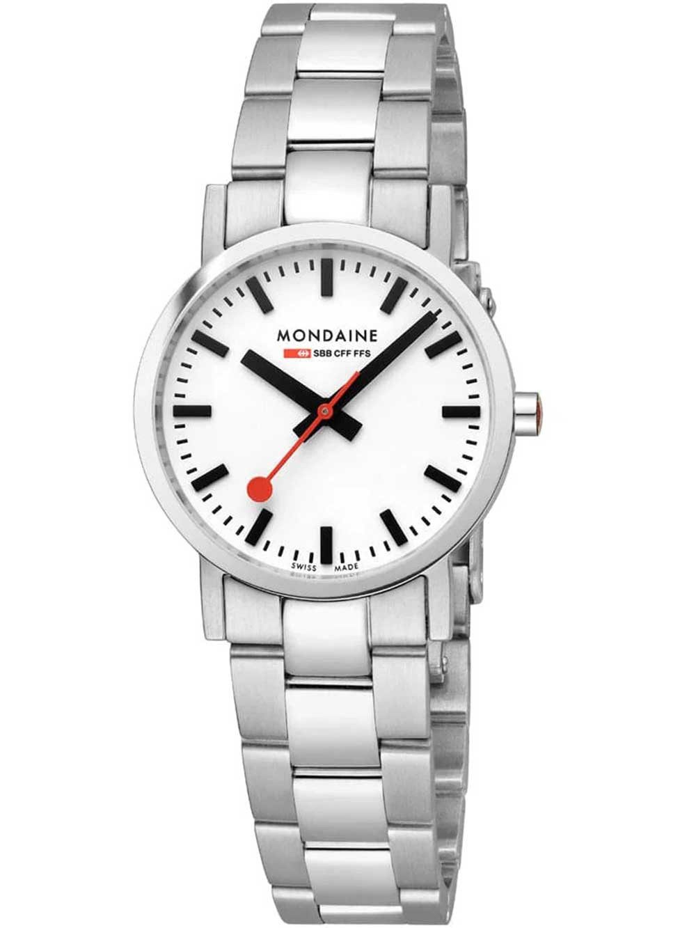 MONDAINE Quarzuhr Mondaine A658.30323.11SBJ Damenuhr SBB Classic 30mm 5ATM Mondaine A658.30323.11SBJ Damenuhr SBB Classic 30mm 5ATM