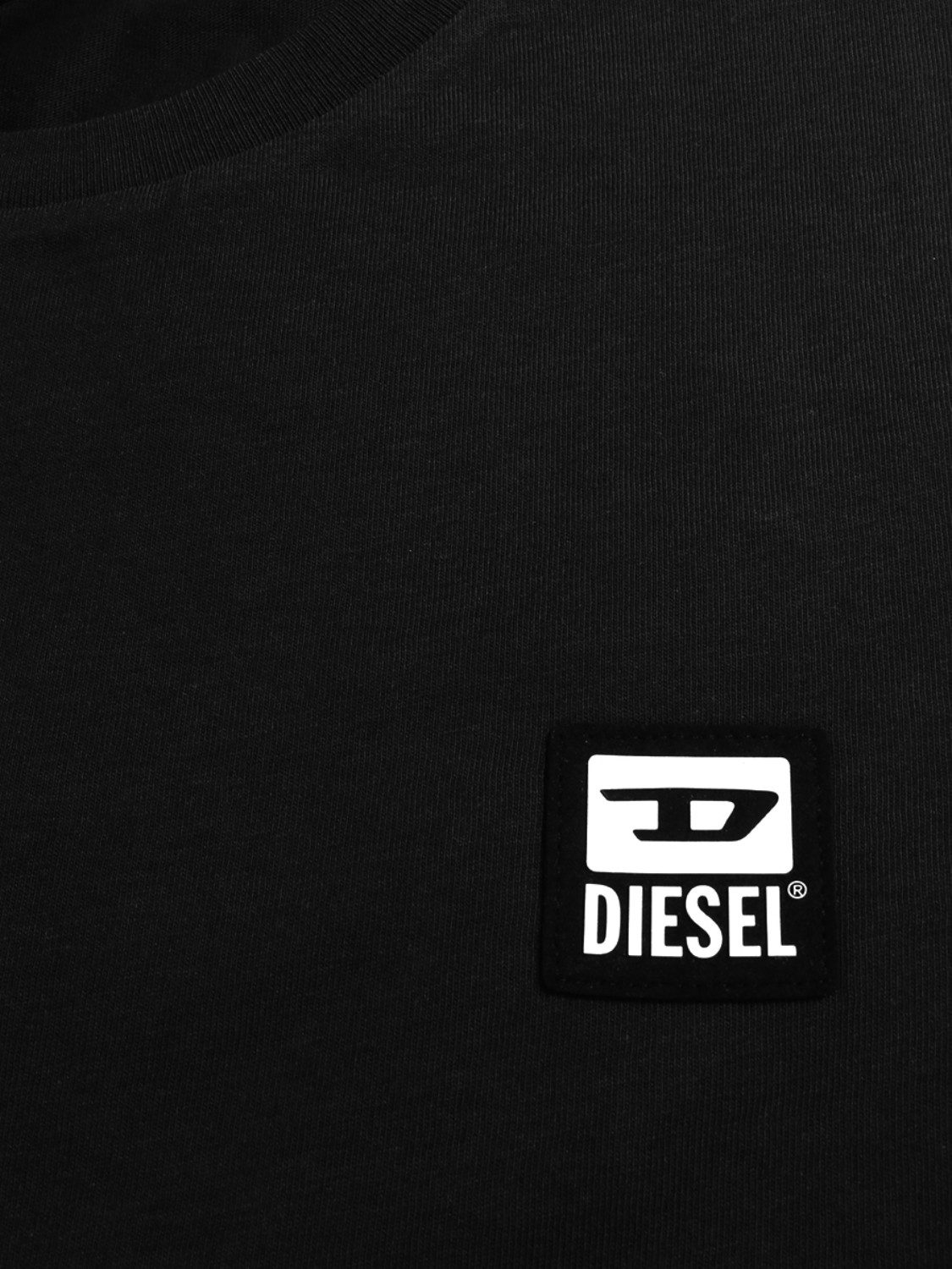Diesel Rundhalsshirt Regular Fit Logo Shirt - T-JUST-K30 – Bild 2 von 2