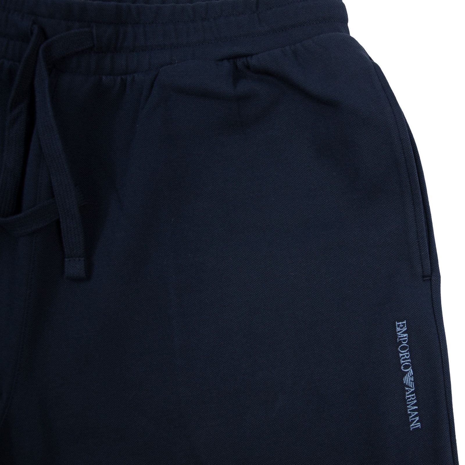 Emporio Armani Stoffhose Pants Loungewear Piqué-Qualität