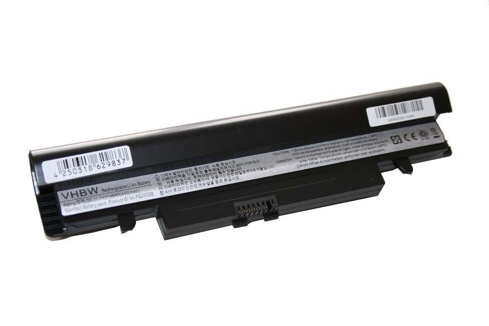 vhbw Akku Ersatz für Samsung AA-PB2VC6B, AA-PL2VC6B, AA-PB2VC6W, AA-PL2VC6W Laptop-Akku Akku Li-Ion 4400 mAh (11,1 V), Leistungsfähiger Austausch-Akku für Notebook, Wiederaufladbar, Jede