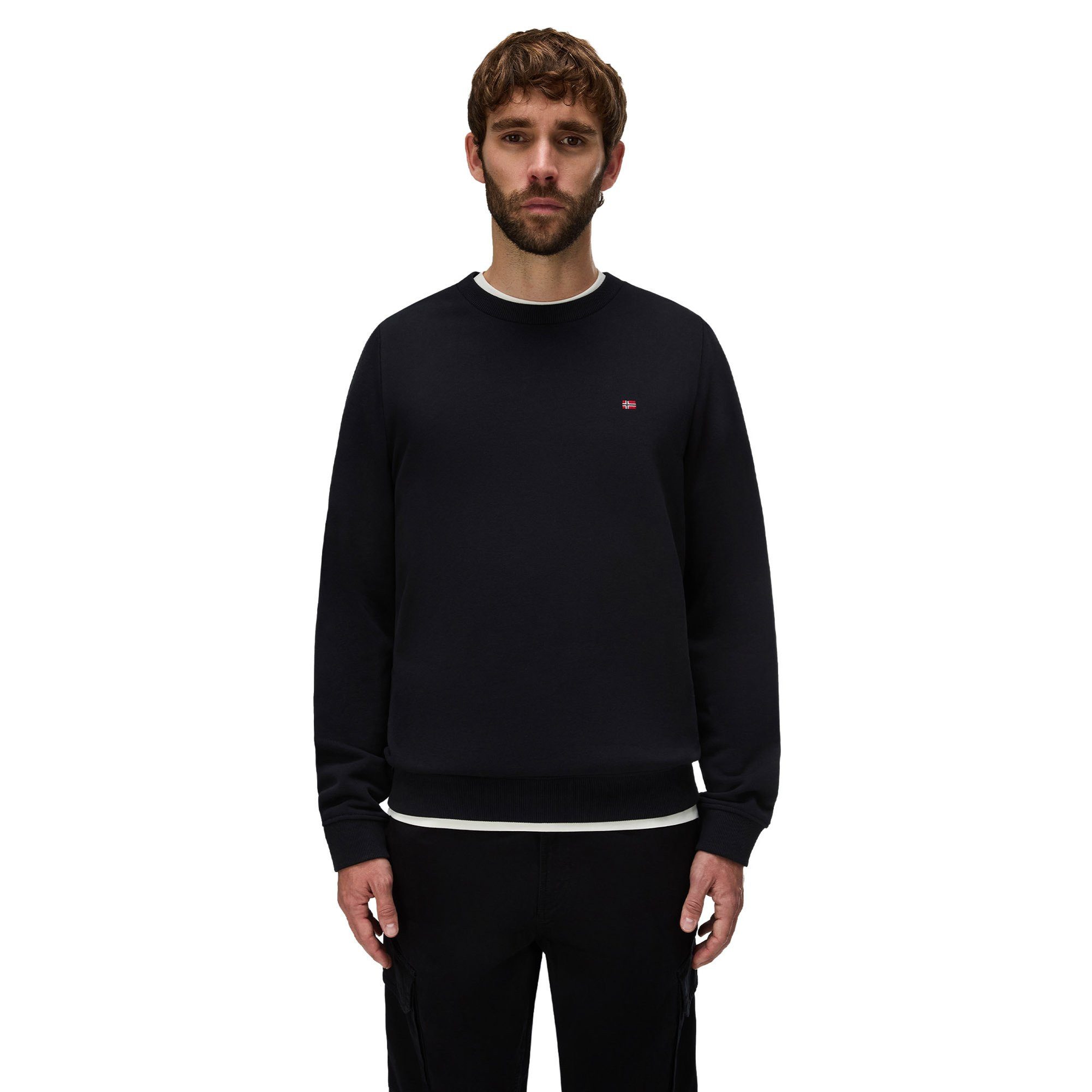 Napapijri Sweatshirt Herren Sweatshirt Baumwolle BALIS CREW SUM