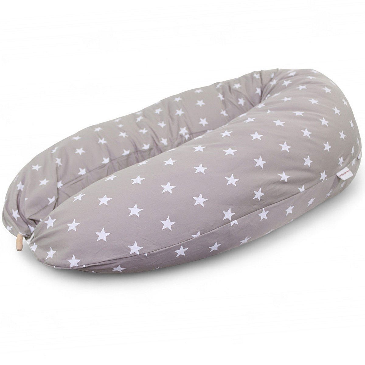 HOBEA-Germany Stillkissen Lagerungskissen Schwangerschaftskissen grau mit w günstig online kaufen