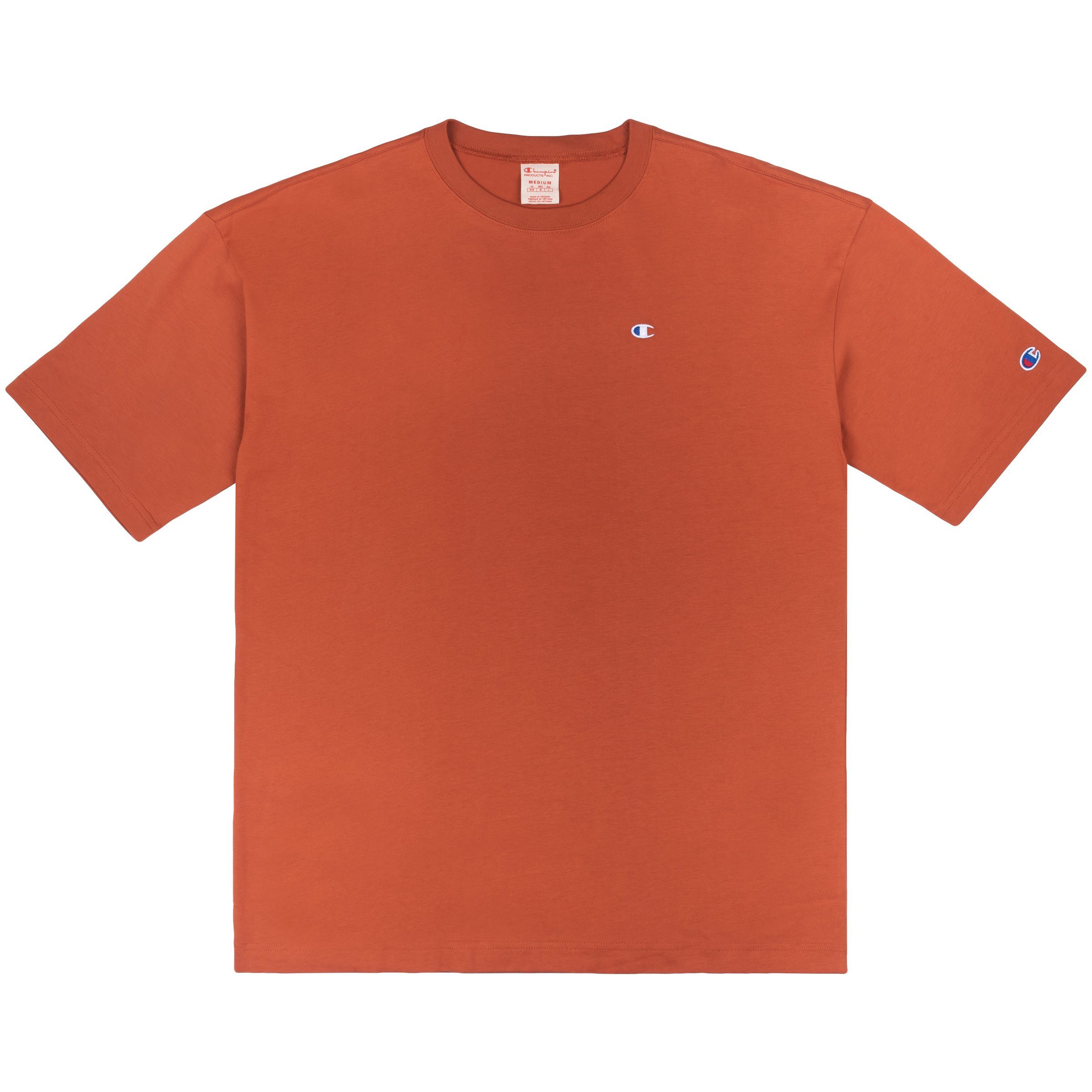 Champion T-Shirt Champion Herren T-Shirt Reverse Weave Crewneck 216548 Adult bbo (orange)