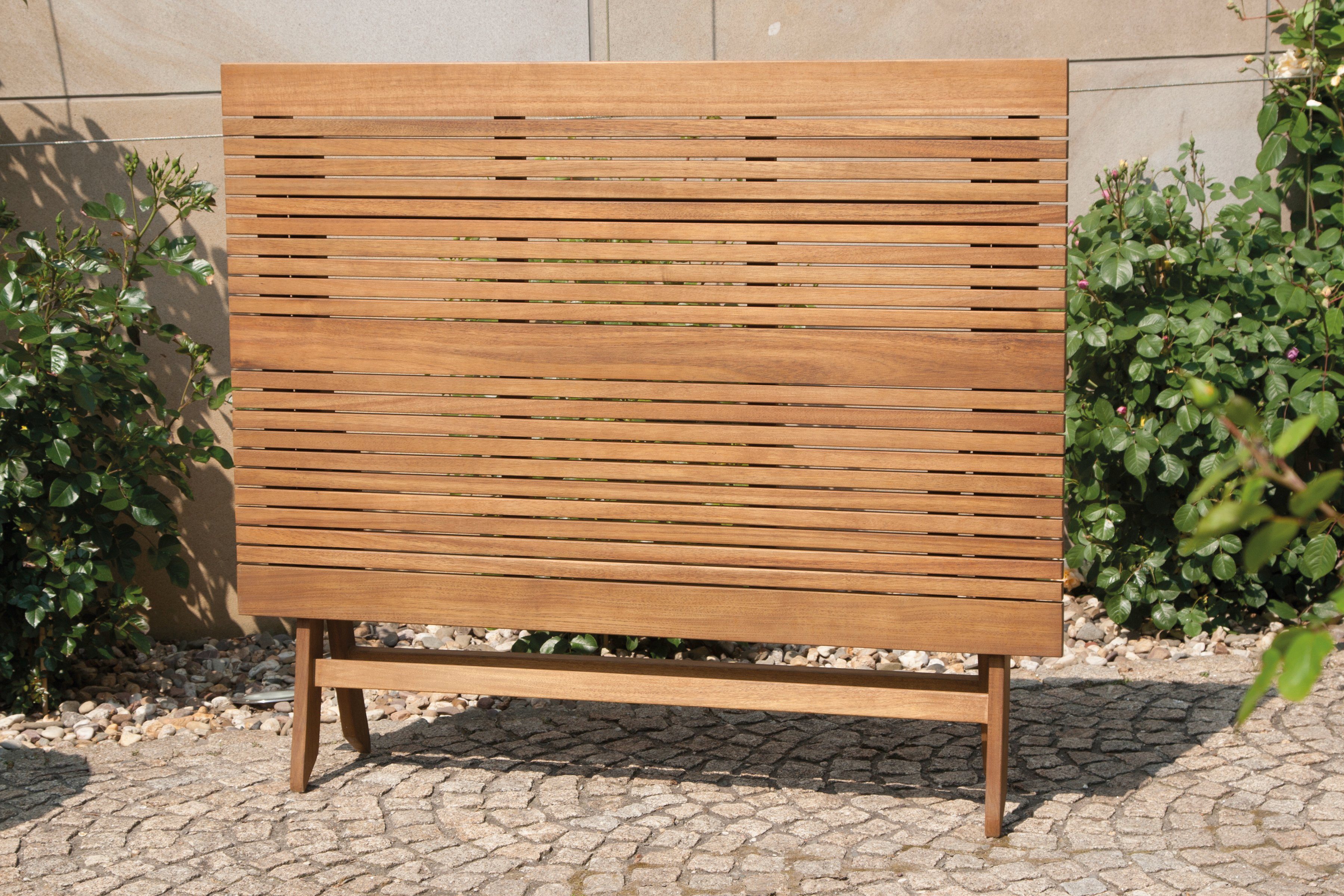 Siena Garden Klapptisch Falun, 80x74 cm, Akazienholz