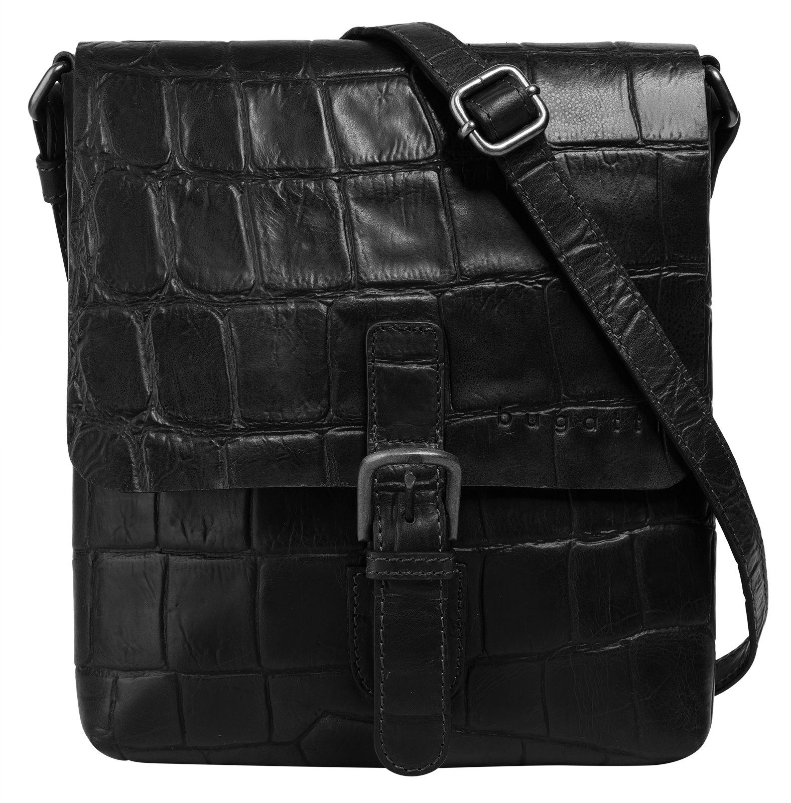 bugatti Umhängetasche NEVIO, echt Leder