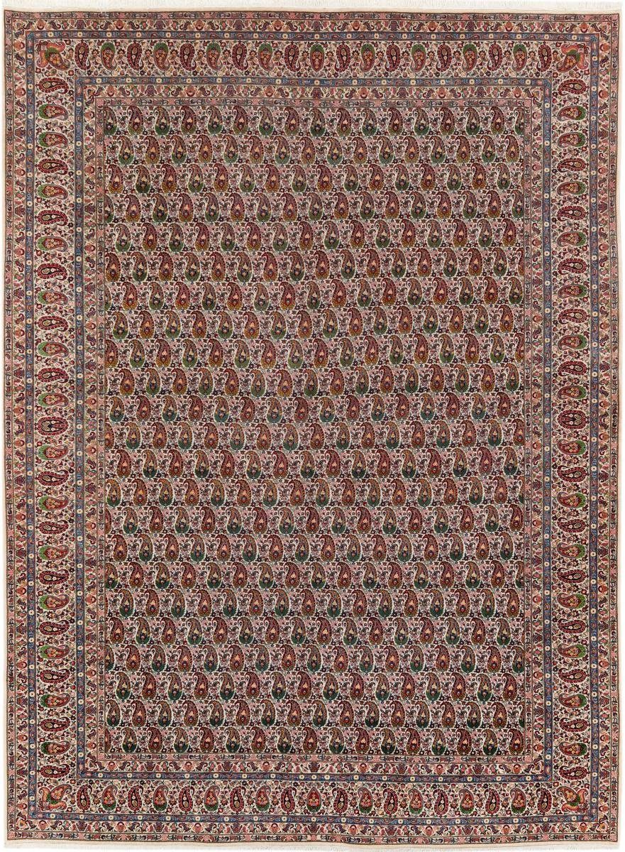 Orientteppich Keshan 282x379 Handgeknüpfter Orientteppich / Perserteppich, Nain Trading, rechteckig, Höhe: 12 mm | Kurzflor-Teppiche