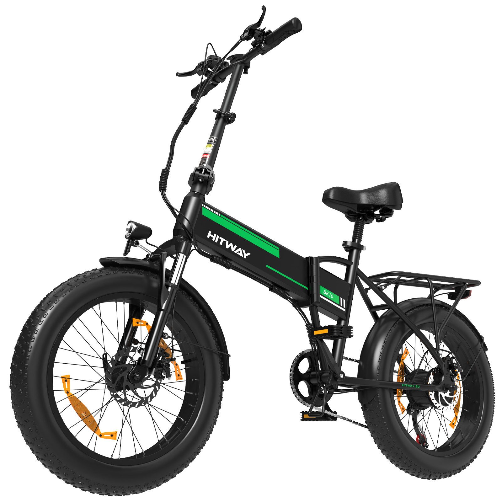 E-Bike Faltrad 20*4,0 zoll Elektrofahrrad mit 48V13Ah Akku Pedelec