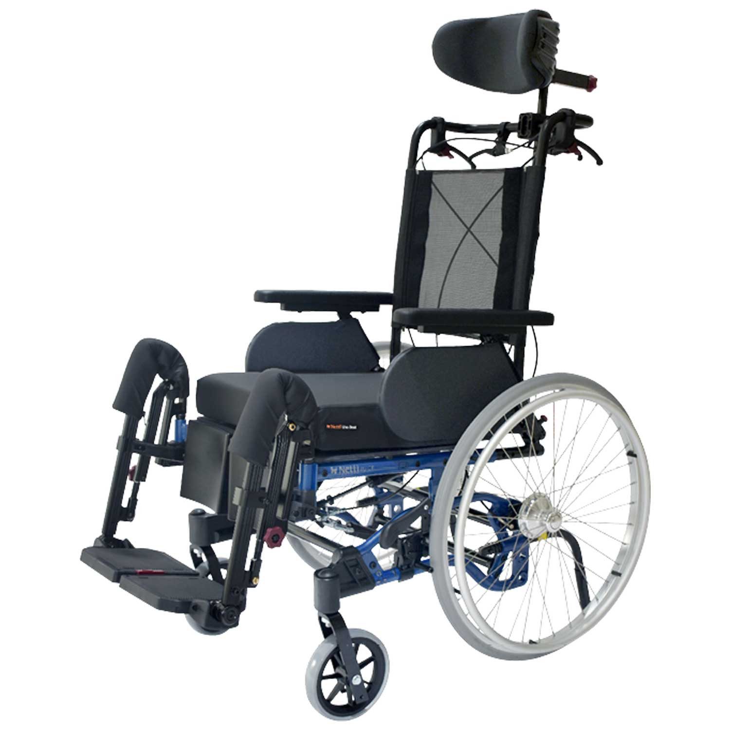 Rollstuhl Netti 4U Comfort CE - Multifunktionsrollstuhl mit TRB - 45 cm