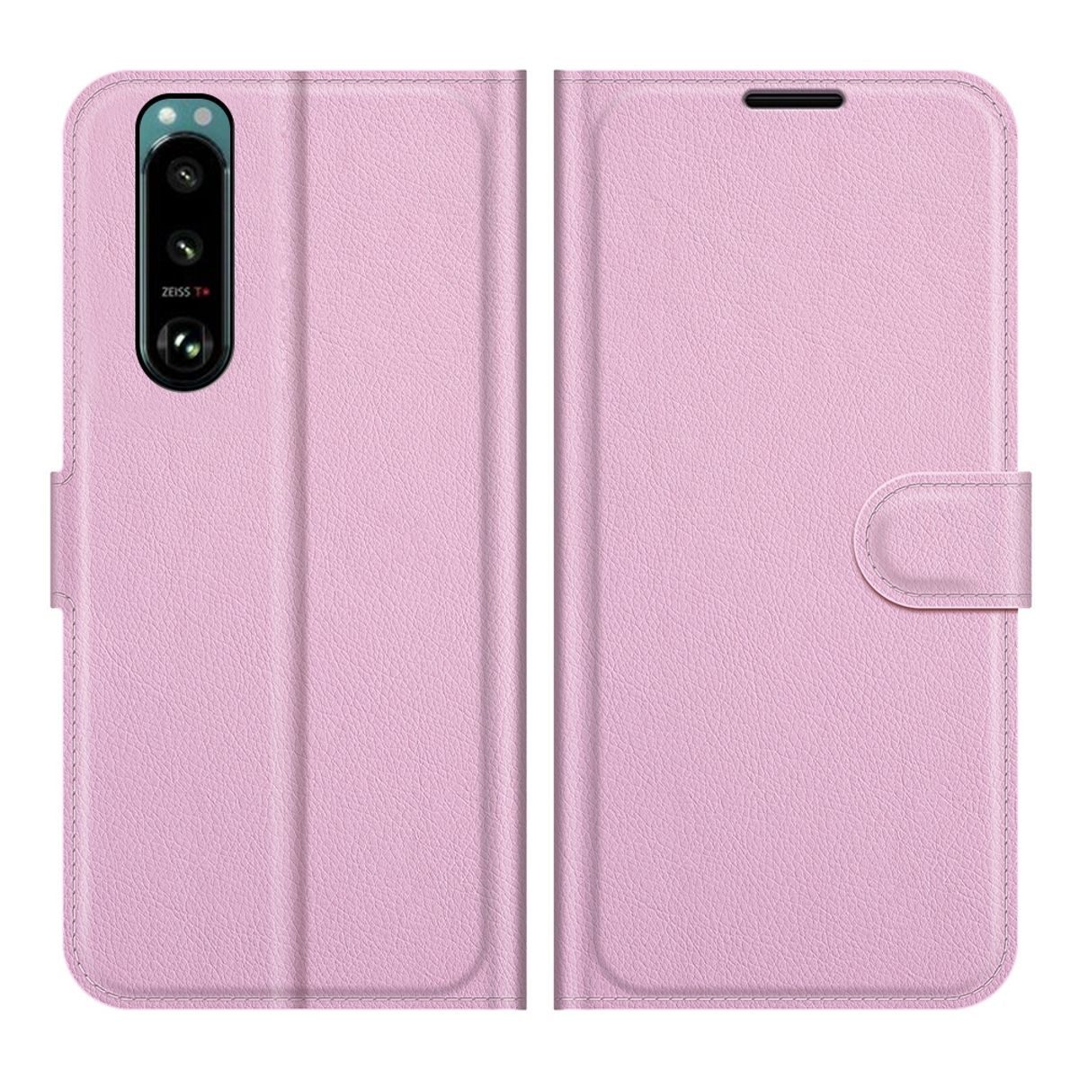 König Design Handyhülle Sony Xperia 5 III, Schutzhülle Schutztasche Case Cover Etuis Wallet Klapptasche Bookstyle