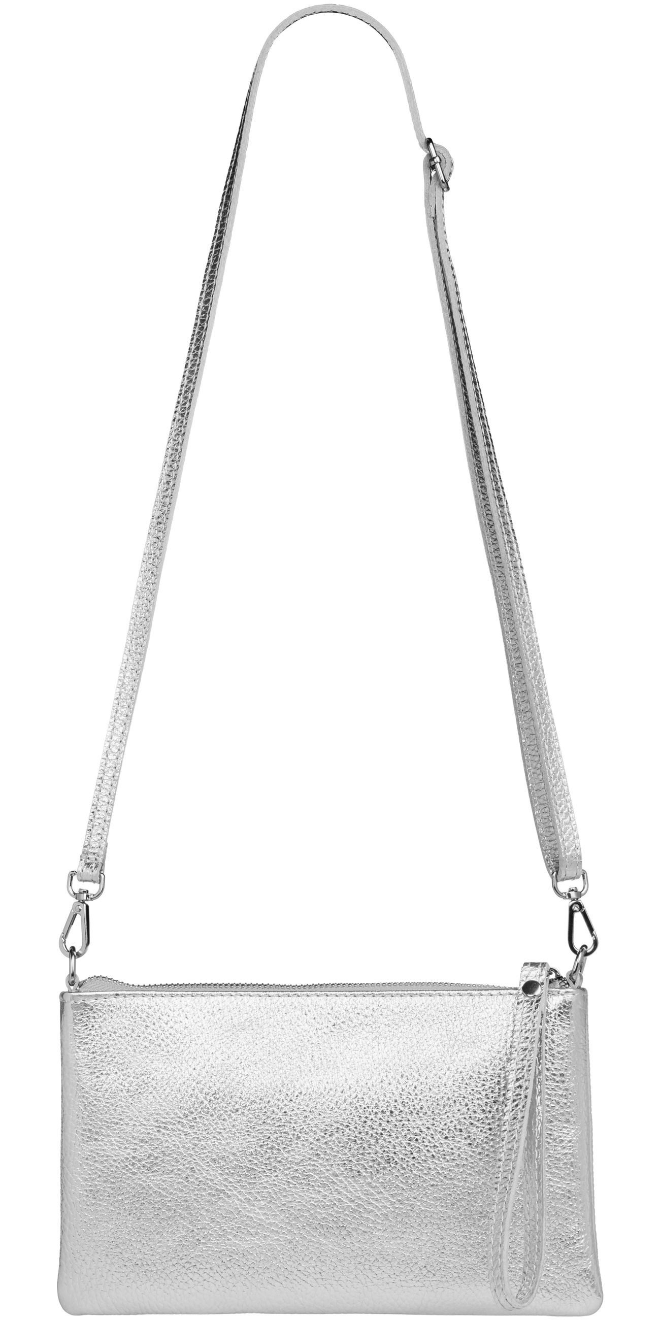 Caspar Clutch Abendtasche Kompakte Damen Leder Tasche - CLASSIC LINE - Mode günstig online kaufen