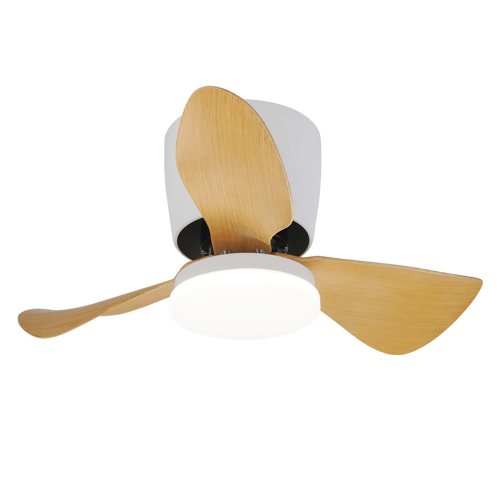 ZMH Deckenventilator mit Beleuchtung Leise 70CM günstig online kaufen
