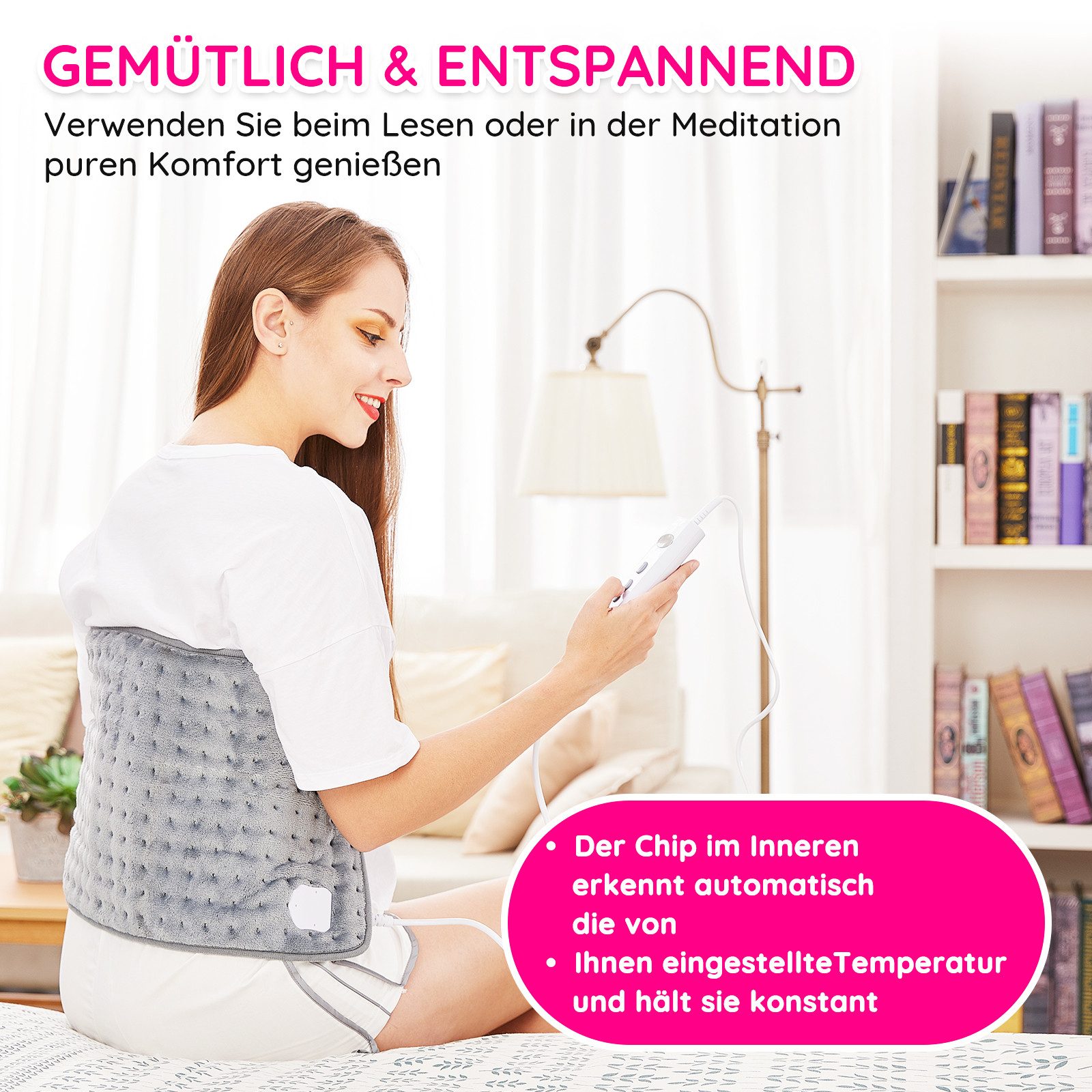 Mia&Coco Heizmatten Heizkissen mit Abschaltautomatik