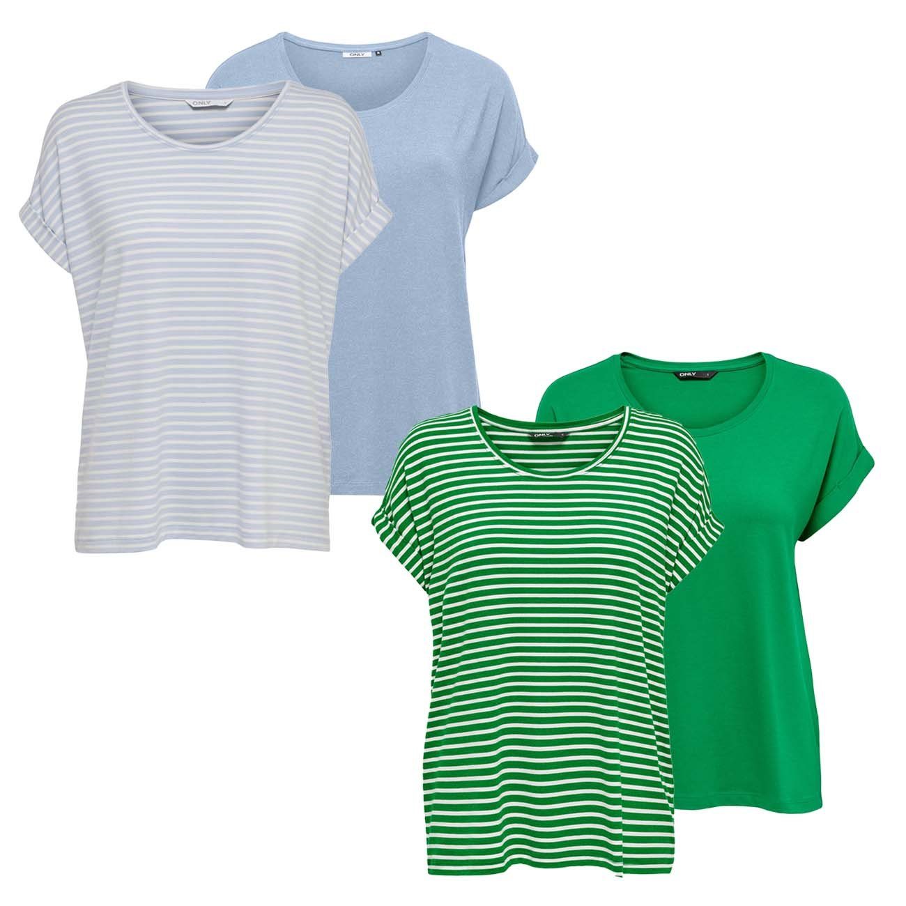 ONLY T-Shirt Damen Top MOSTER Regular günstig online kaufen