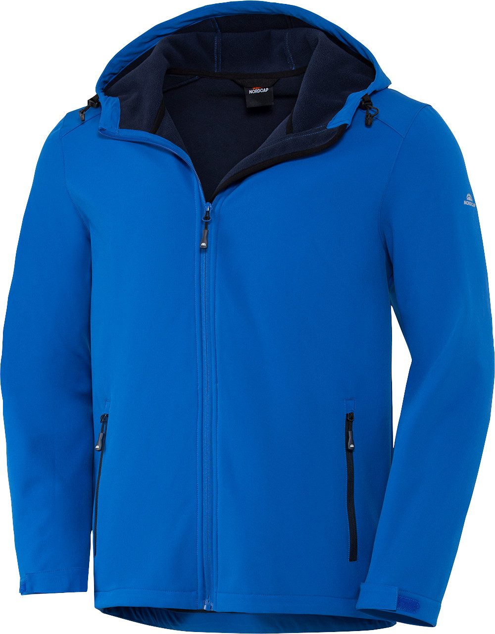 Nordcap Softshelljacke wasserabweisend, winddicht und mit Kapuze