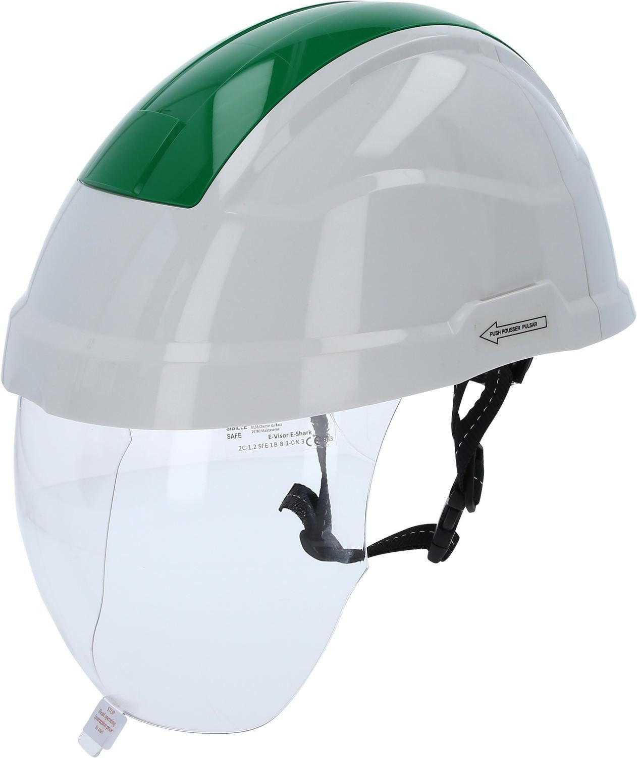 GREEN DEVIL Forsthelm EN397 – 5-in-1 Mit Visier, Gehörschutz & Maske, Verstellbar