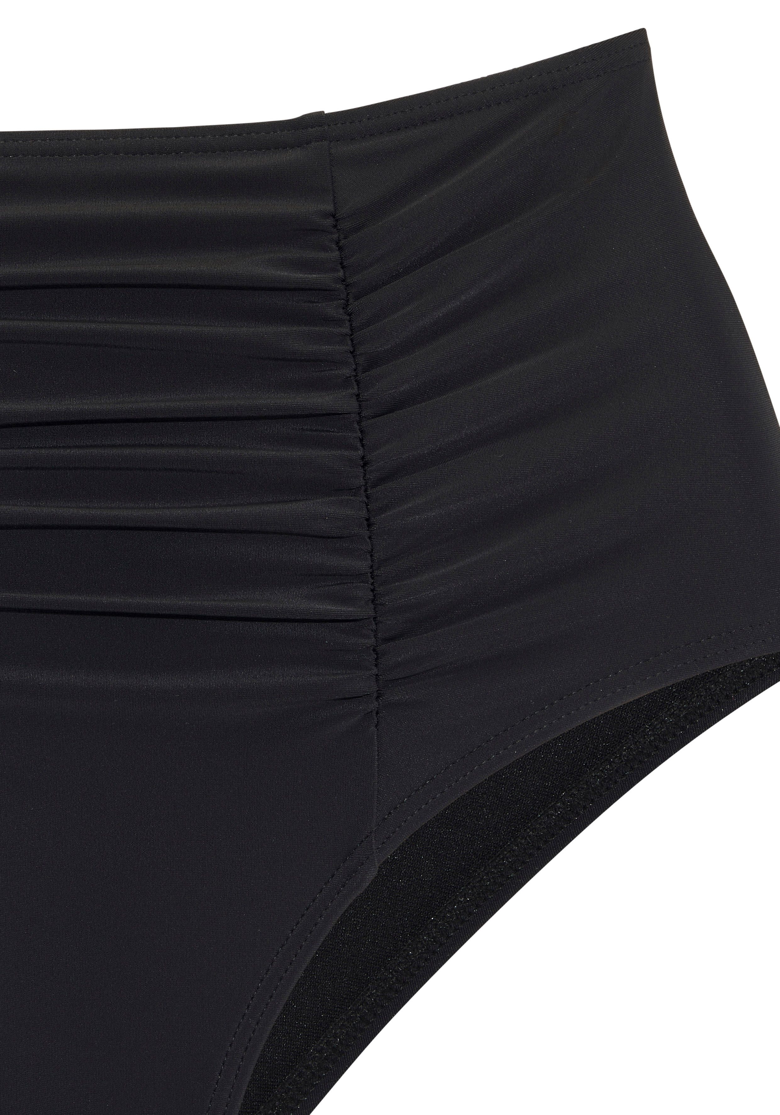 LASCANA Highwaist-Bikini-Hose Ronda mit Shaping-Effekt